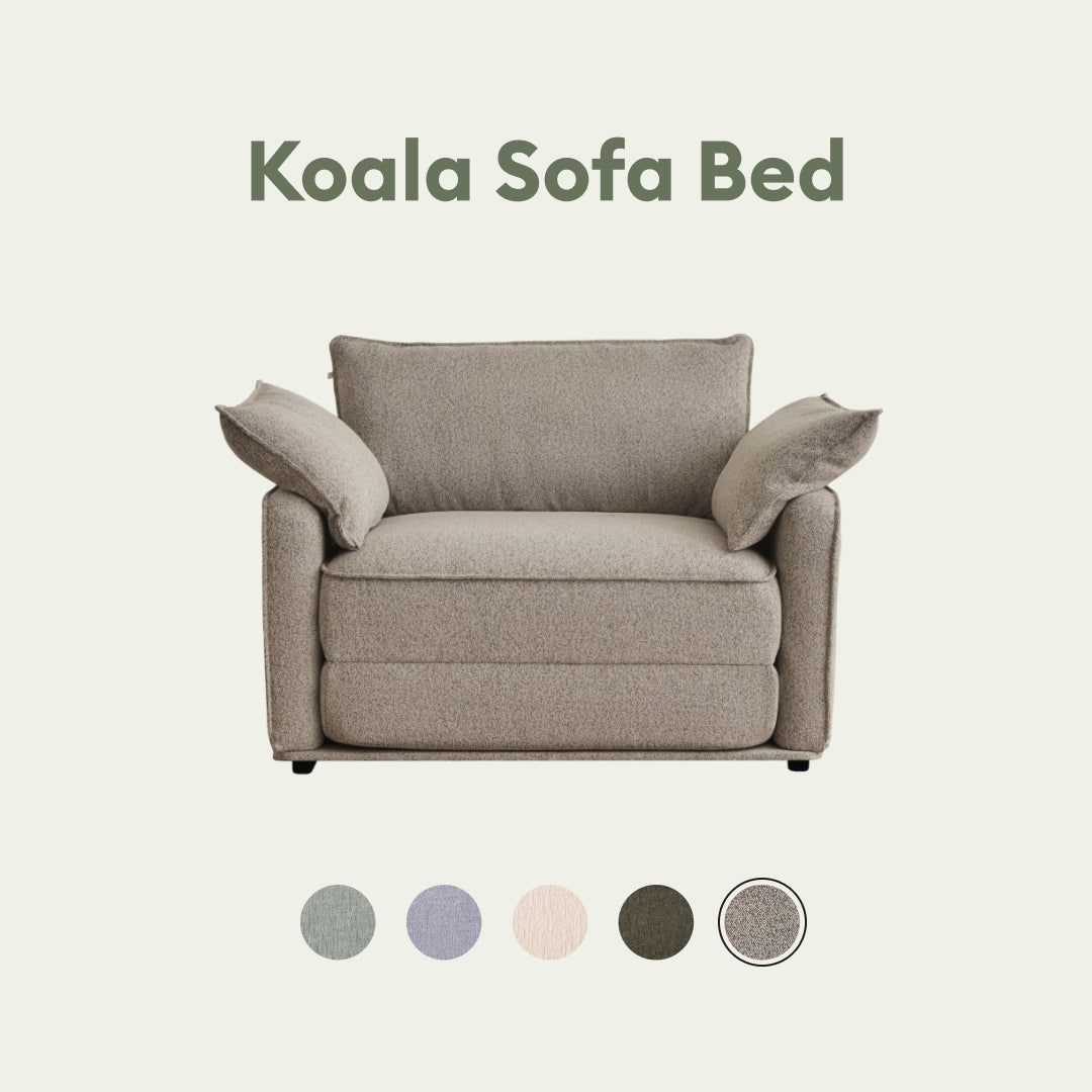 Koala sofa bed for narrow rooms