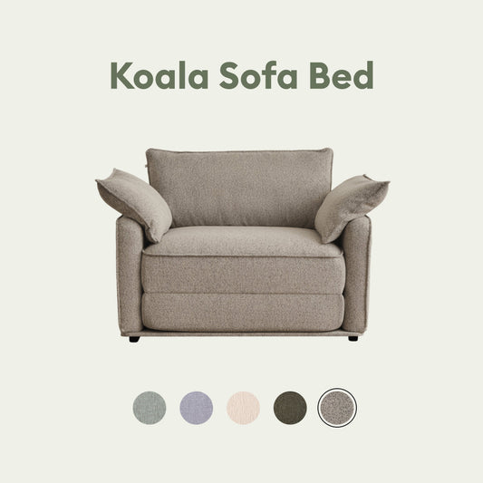 Koala sofa bed for narrow rooms