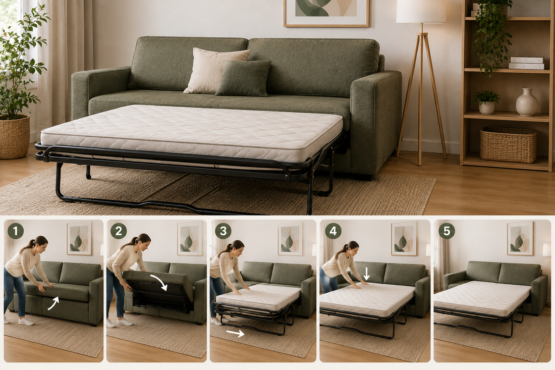 How to Fold Out a Sofa Bed: Step-by-Step Guide