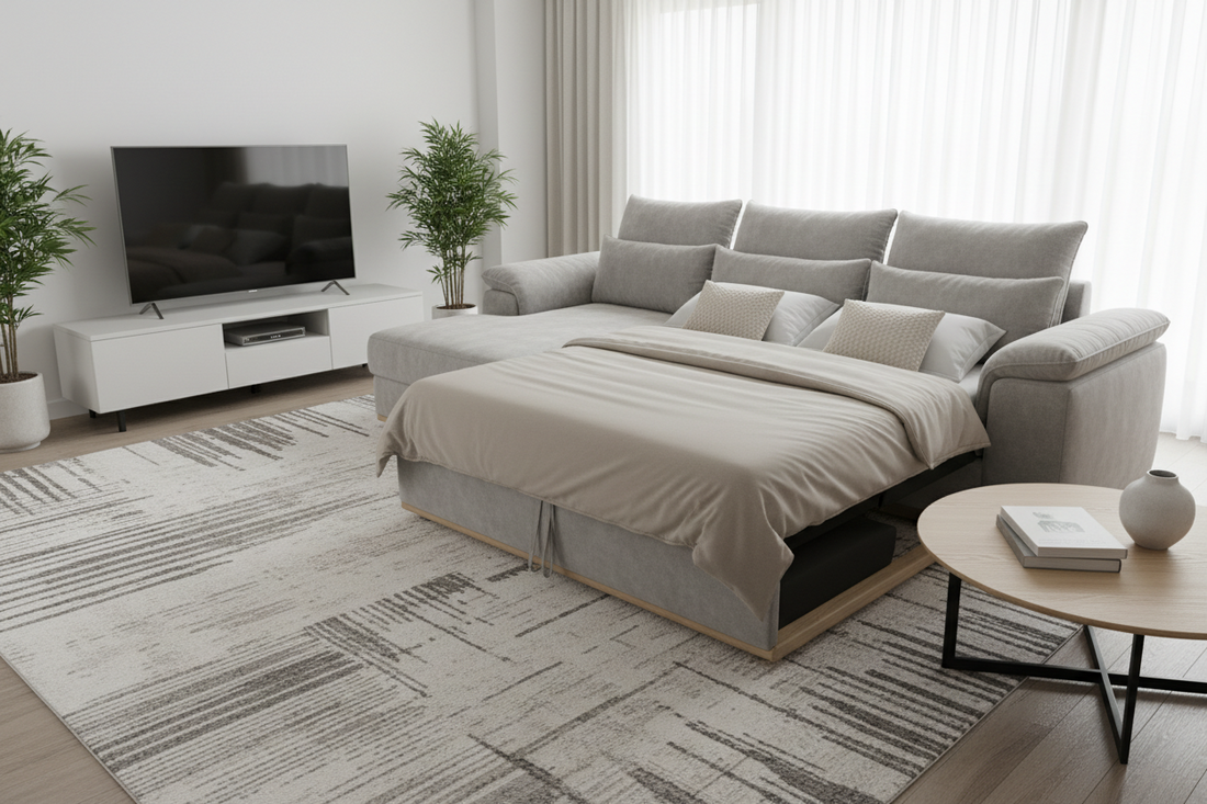 Sectional sofa bed