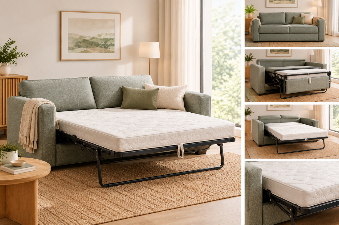 Sofa Bed Mechanism Types: What Spring Action, Click-Clack and Fold-Out Actually Do