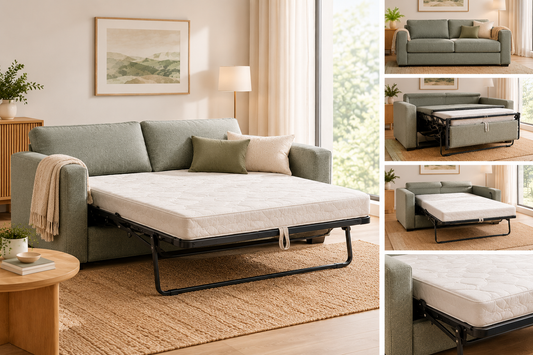 Sofa Bed Mechanism Types: What Spring Action, Click-Clack and Fold-Out Actually Do