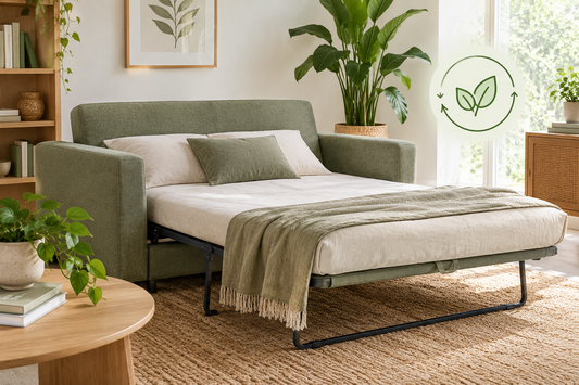 A sustainable sofa bed