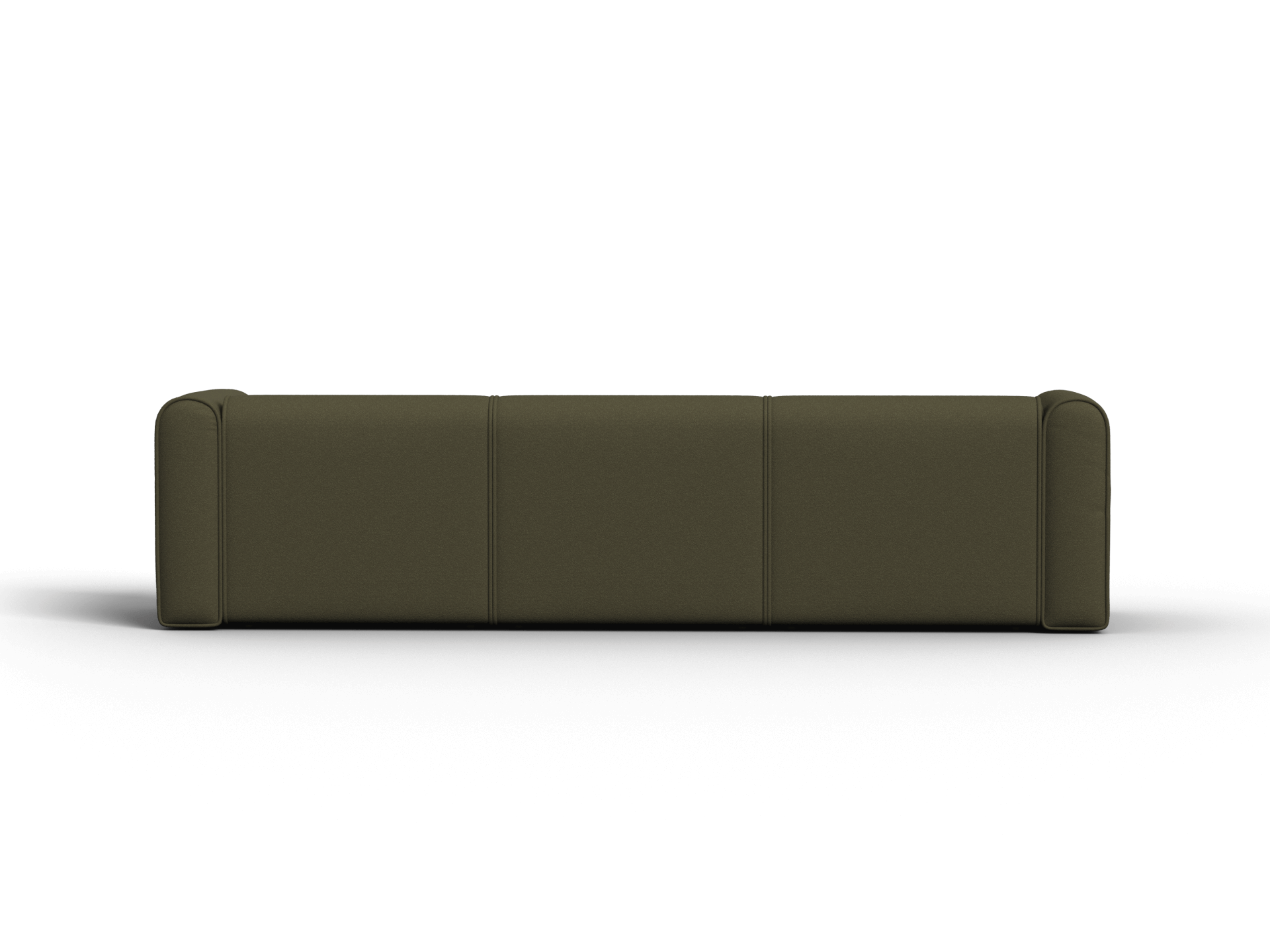 Bangalow Modular Sofa - 3 Sections / Green Wattle / Extra Wide