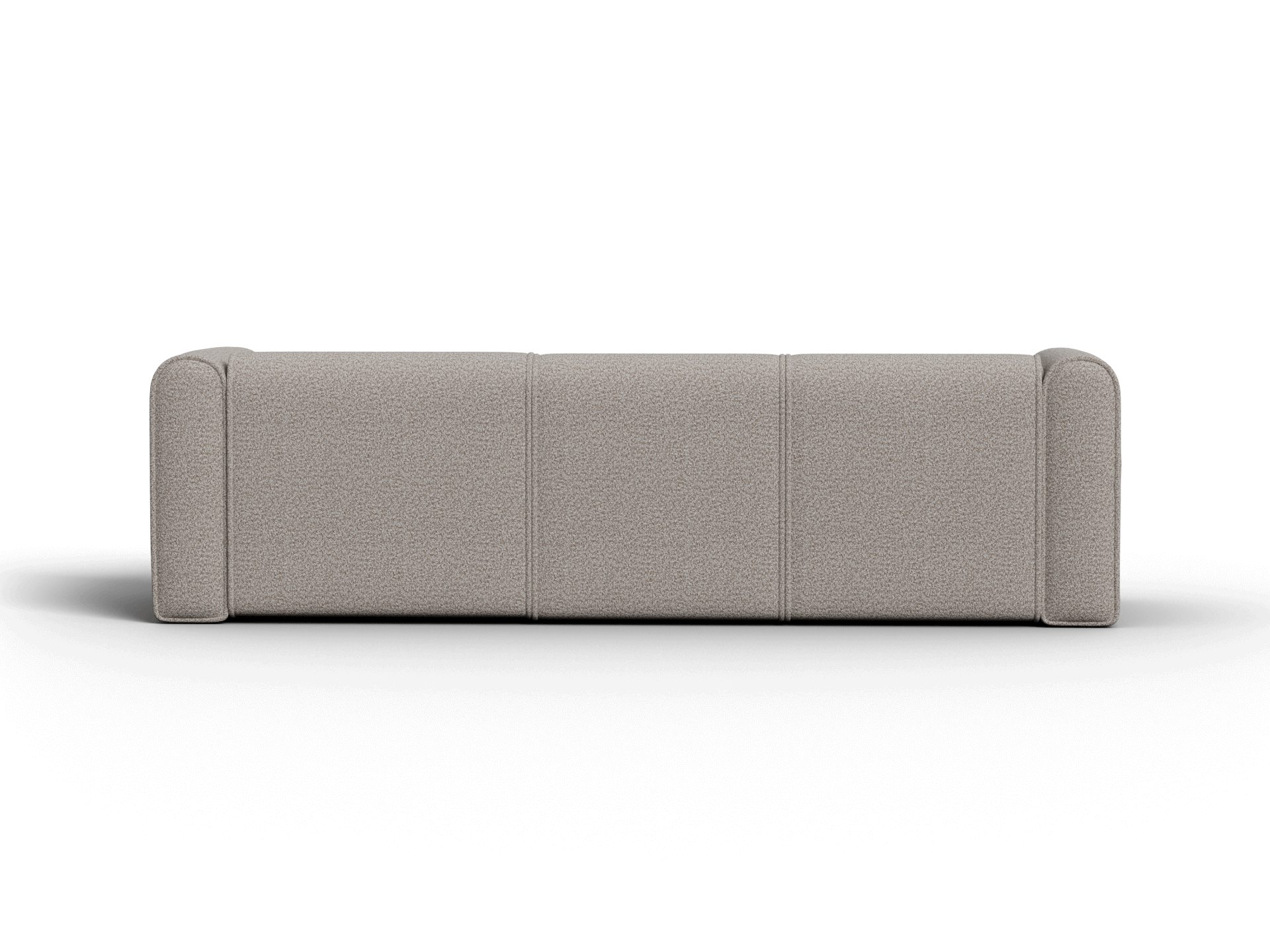 Bangalow Modular Sofa - Chaise - 3 Sections / Limestone (Luxe) / Regular