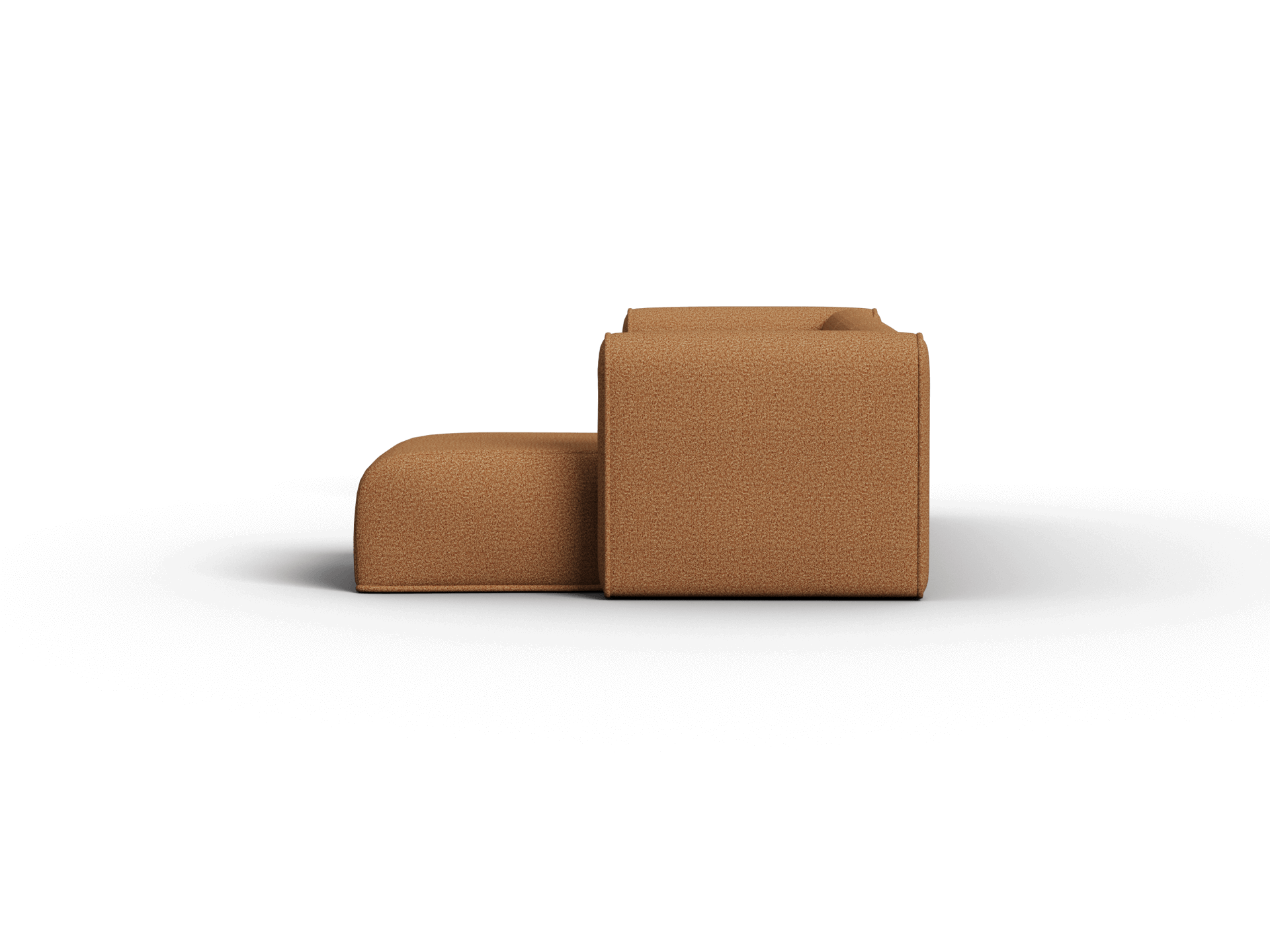 Bangalow Modular Sofa - Chaise - 3 Sections / Sand Dune (Luxe) / Extra Wide