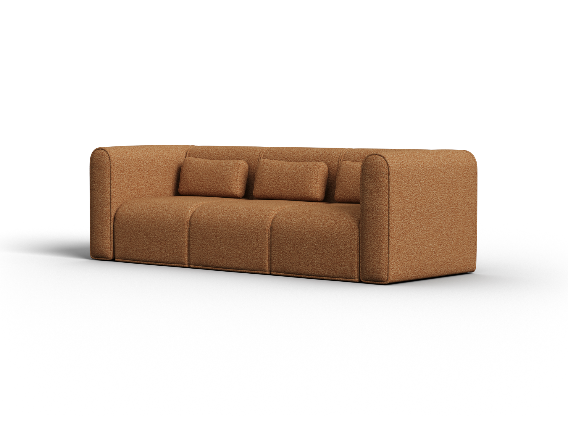 Bangalow Modular Sofa - 3 Sections / Sand Dune (Luxe) / Regular