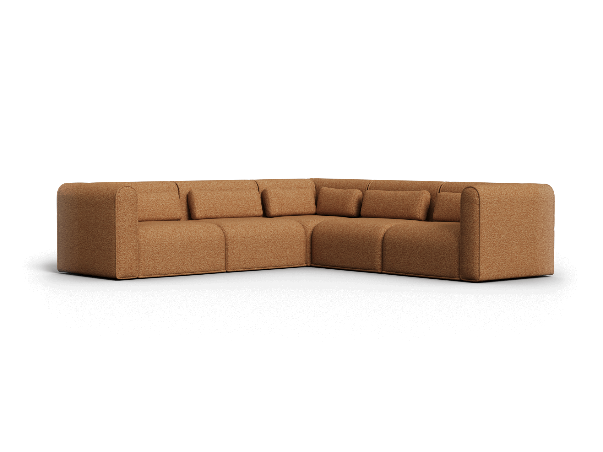 Bangalow Modular Sofa - Corner - 5 Sections / Sand Dune (Luxe) / Extra Wide