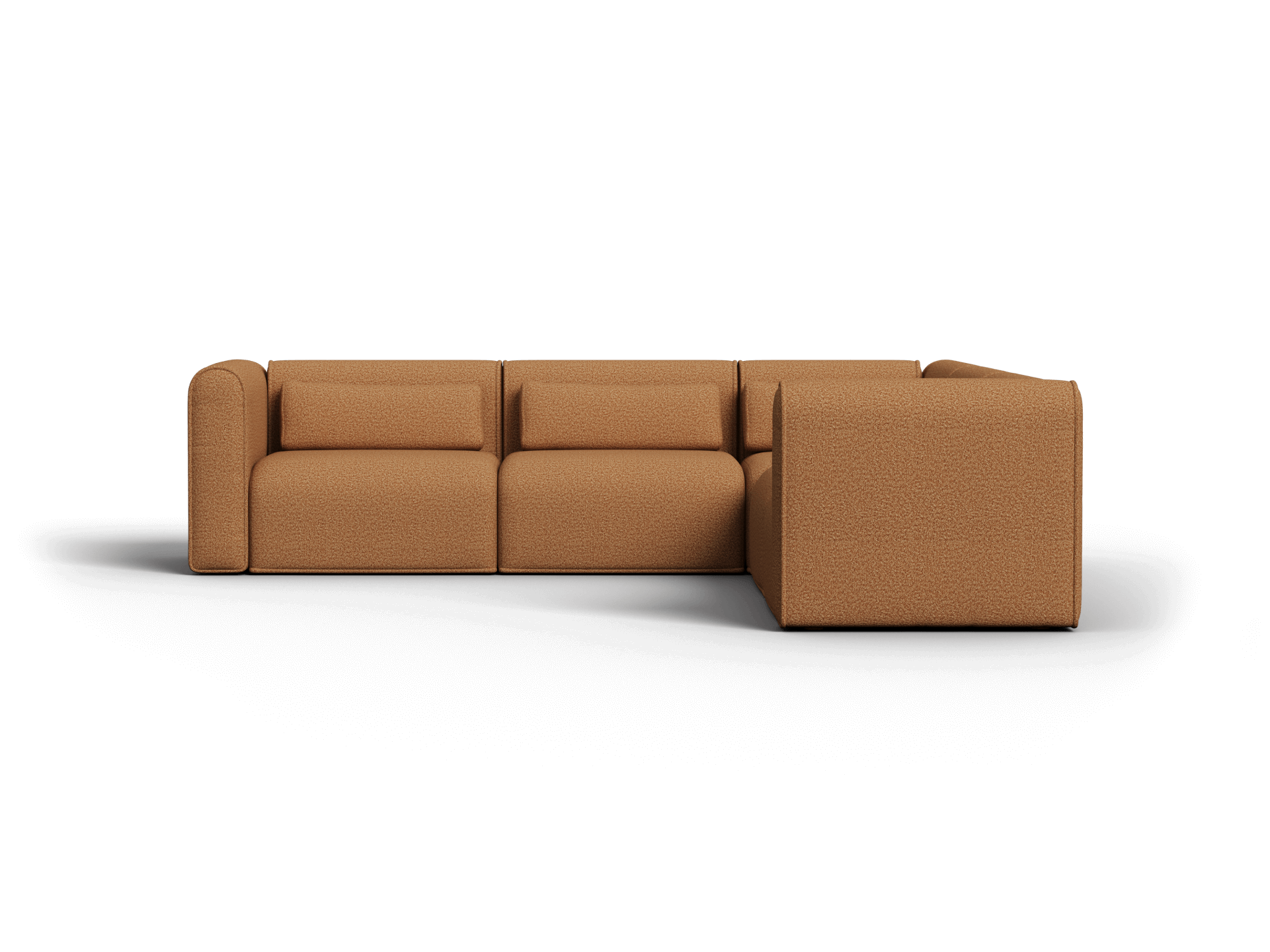 Bangalow Modular Sofa - Corner - 5 Sections / Sand Dune (Luxe) / Extra Wide
