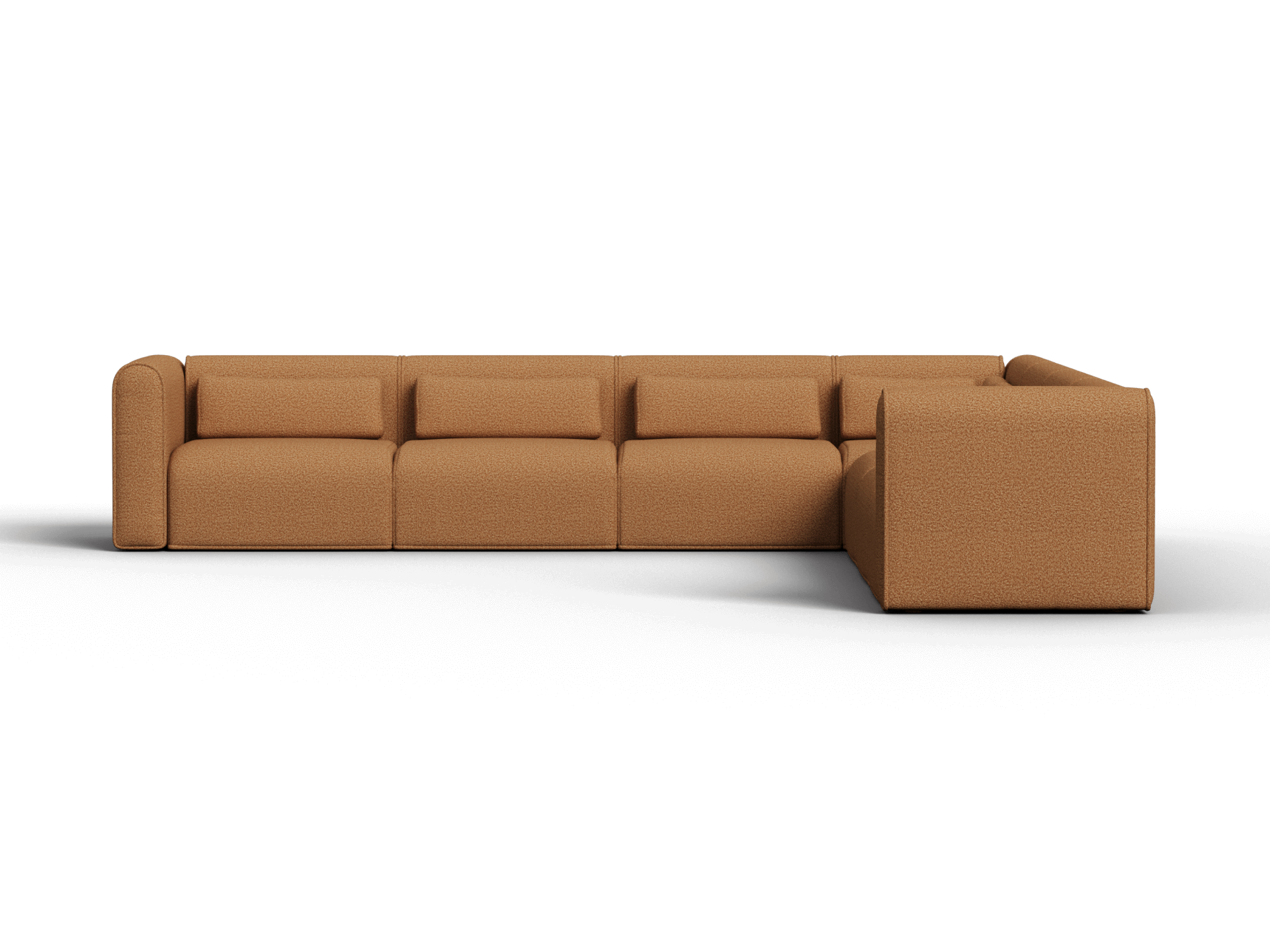 Bangalow Modular Sofa - Corner - 7 Sections / Sand Dune (Luxe) / Extra Wide