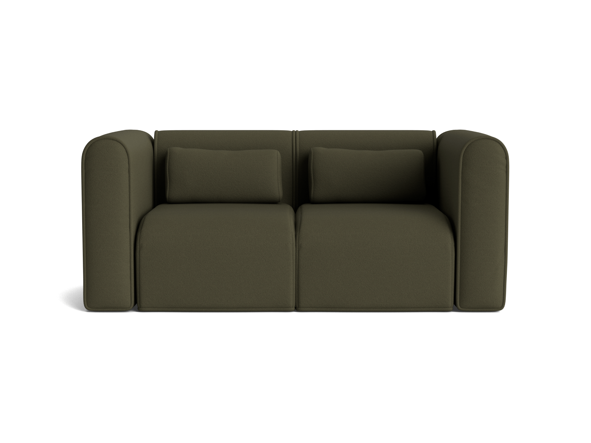 Bangalow Modular Sofa - Sofa / 2-Seater / Green Wattle