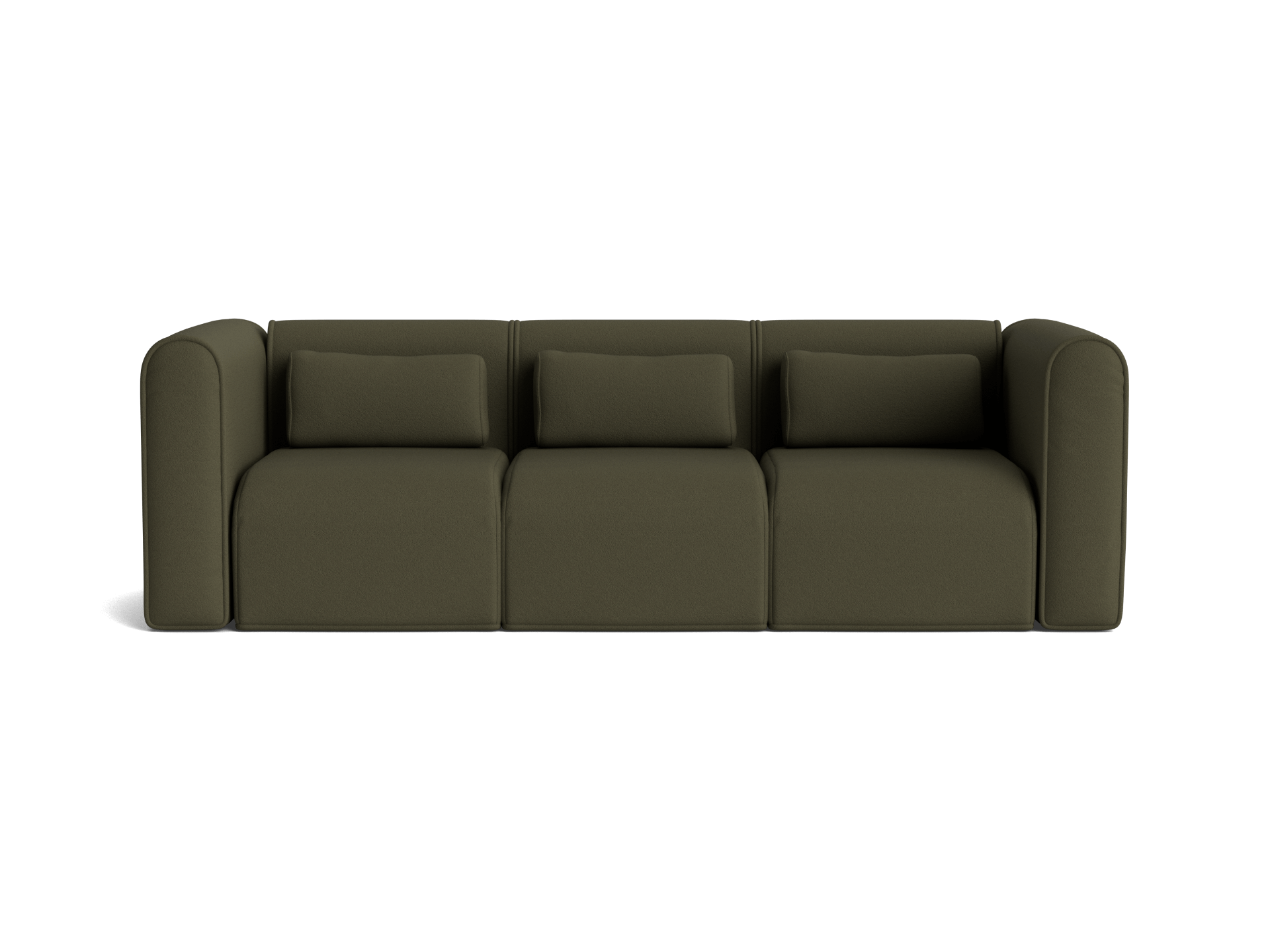 Bangalow Modular Sofa - Sofa / 3.5-Seater / Green Wattle