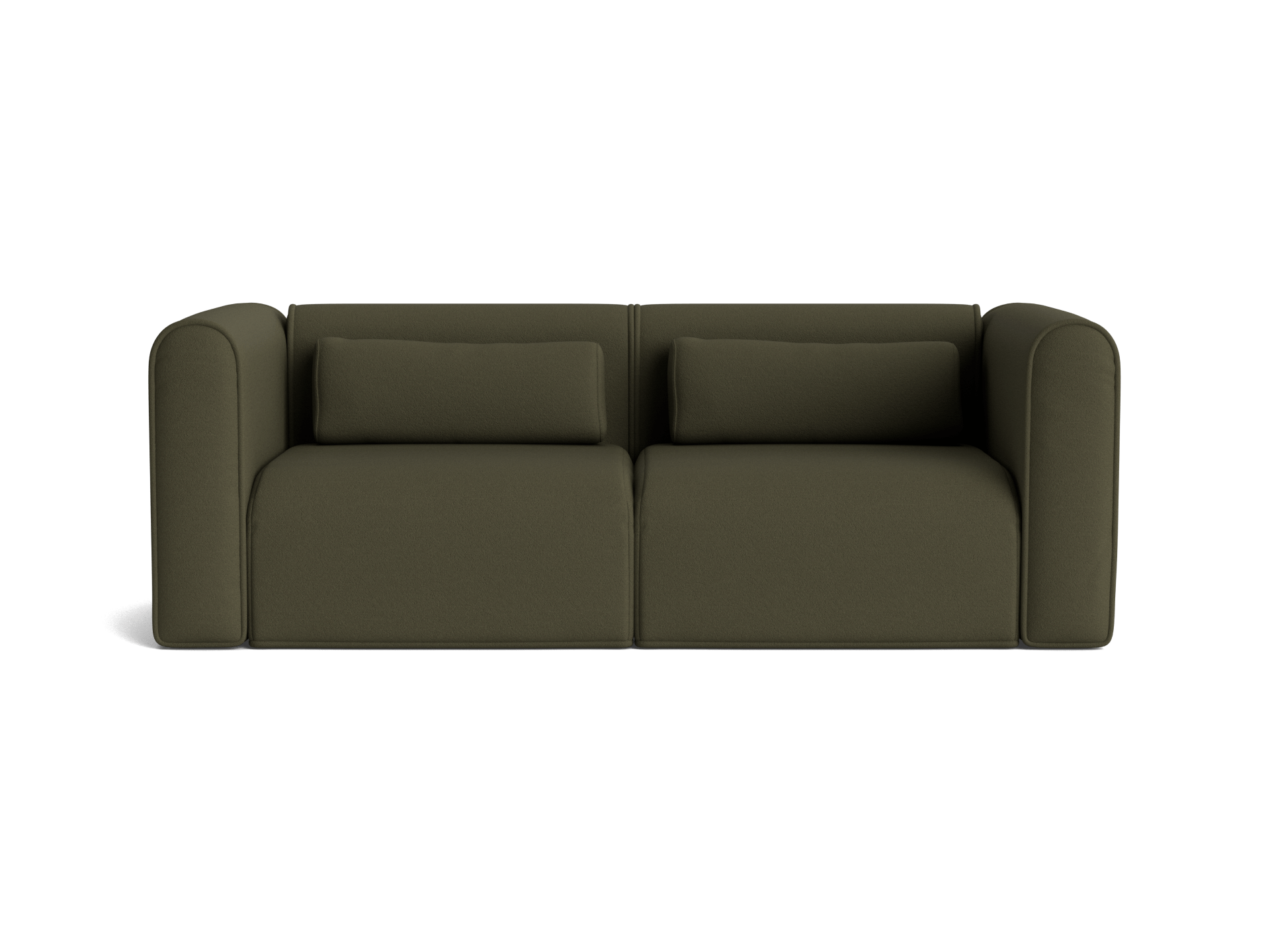 Bangalow Modular Sofa - Sofa / 3-Seater / Green Wattle