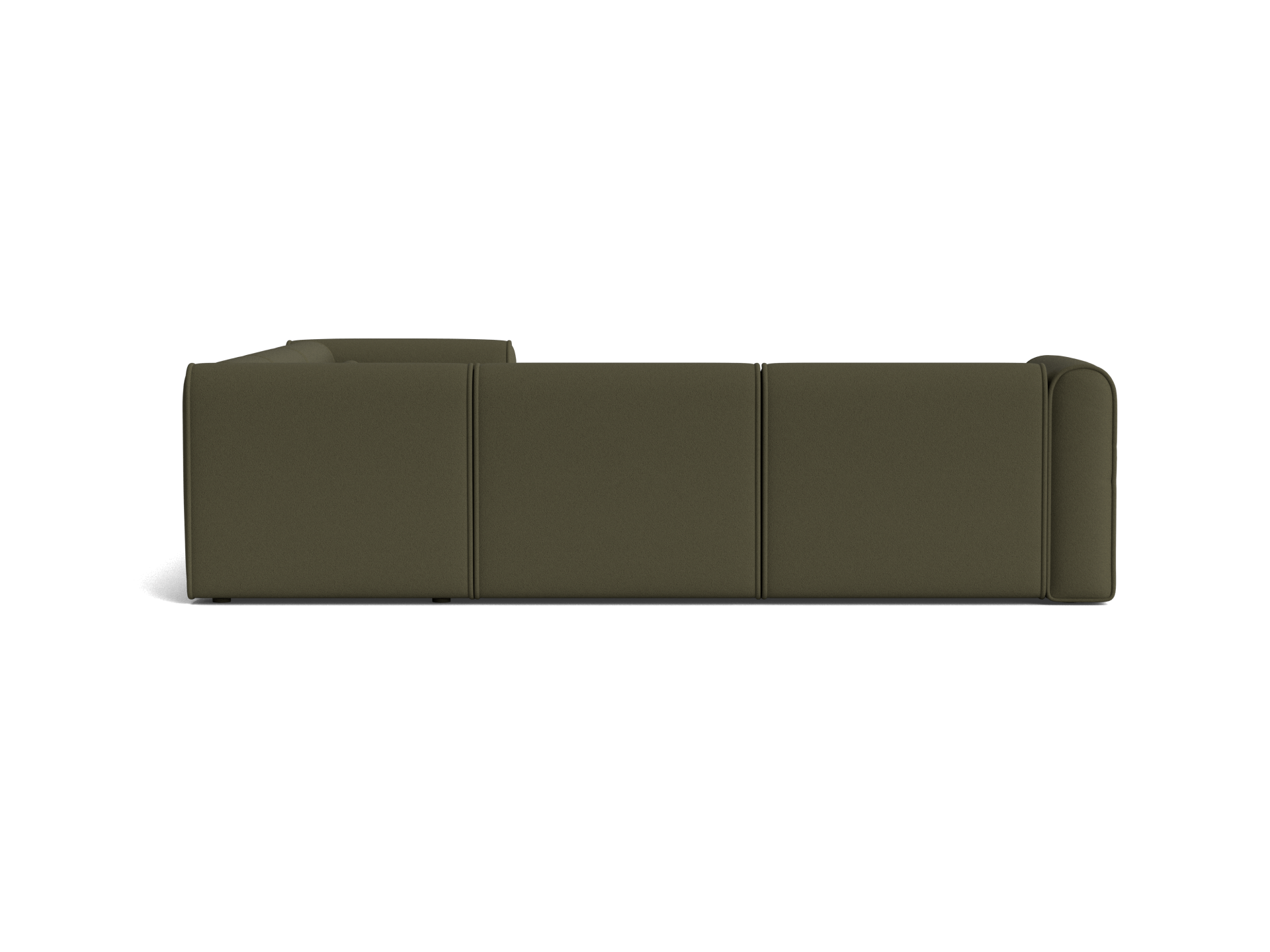 Bangalow Modular Sofa - Corner / 7-Seater / Green Wattle