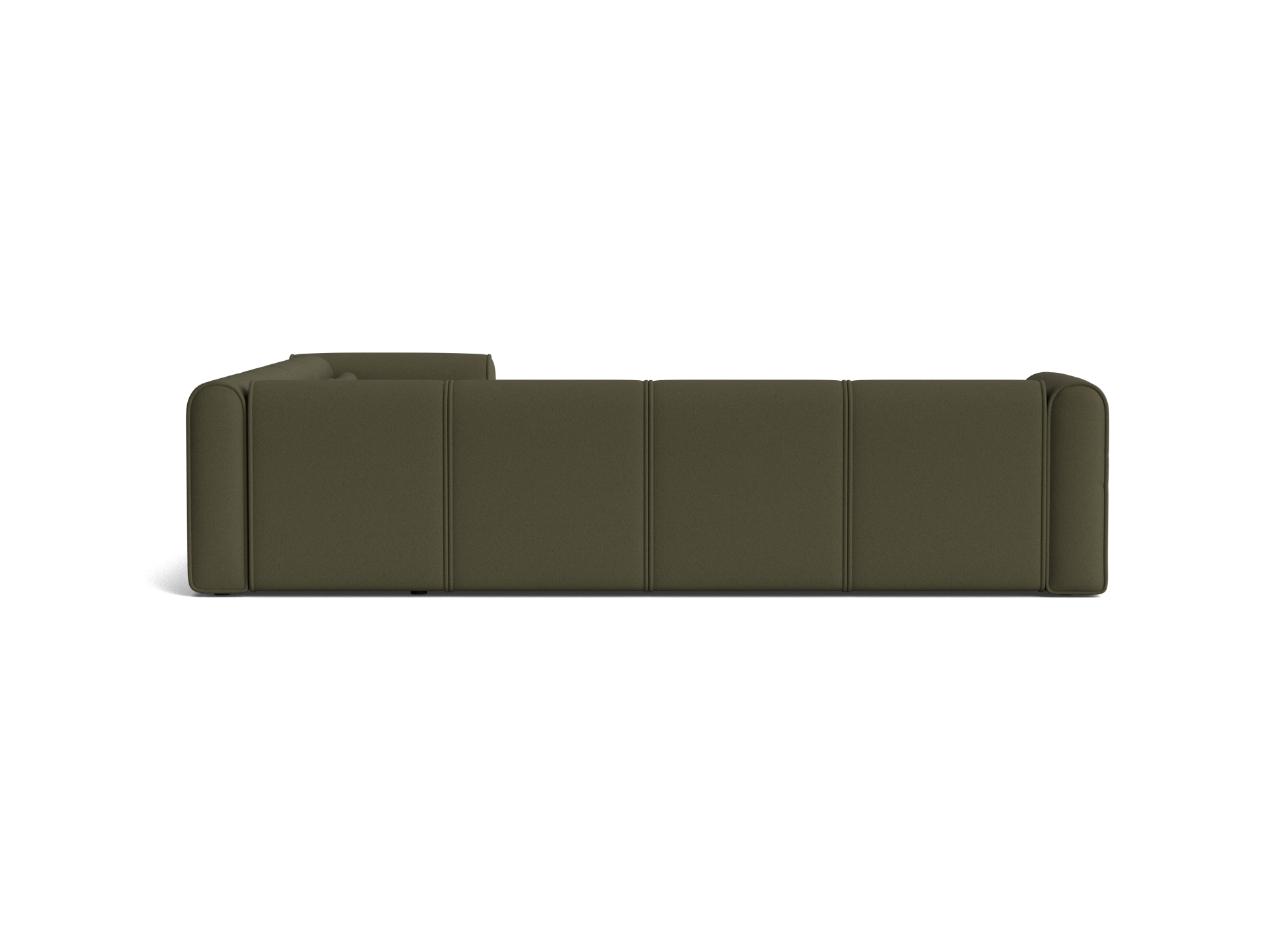 Bangalow Modular Sofa - Corner / 8-Seater / Green Wattle