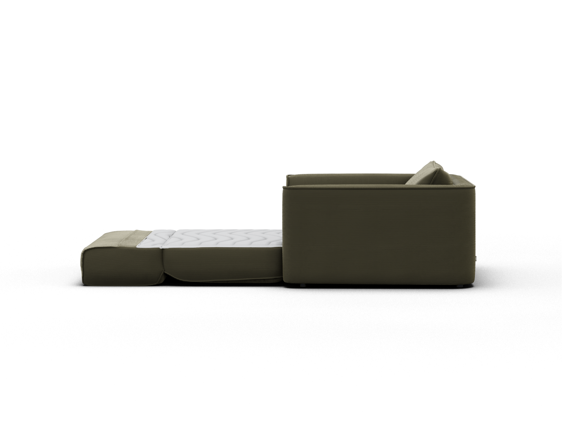 Koala Sofa Bed [4th Gen] - 1.5-Seater (Single) / Coastal Moss (Cord)