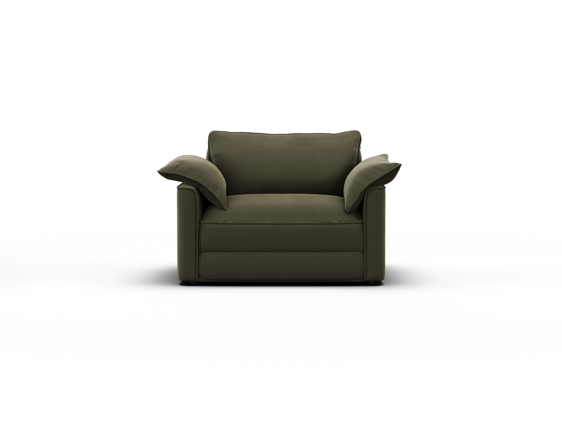 Koala Sofa Bed [4th Gen] - 1.5-Seater (Single) / Coastal Moss (Cord)