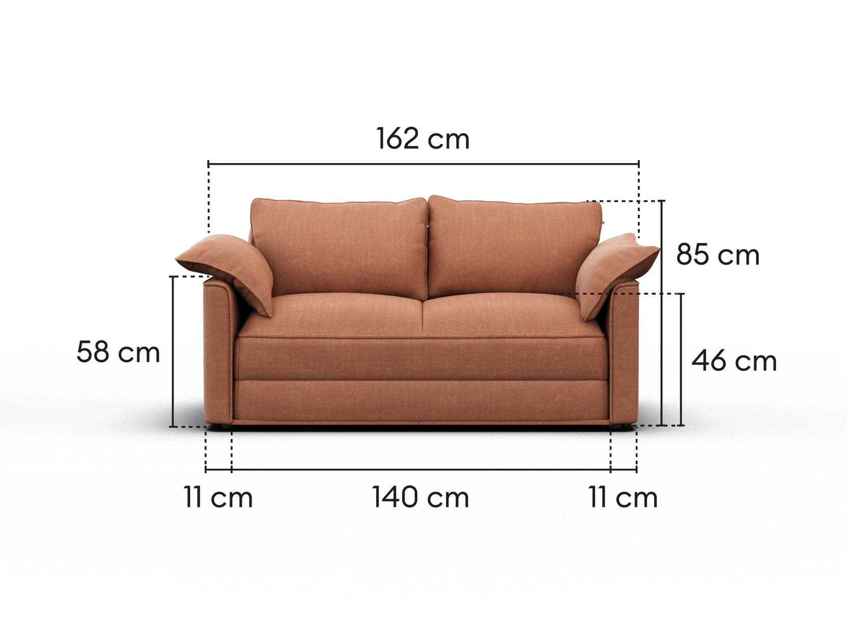 Koala Sofa Bed [4th Gen] - Cinnamon Sky (Classic) / 2.5-Seater (Double)