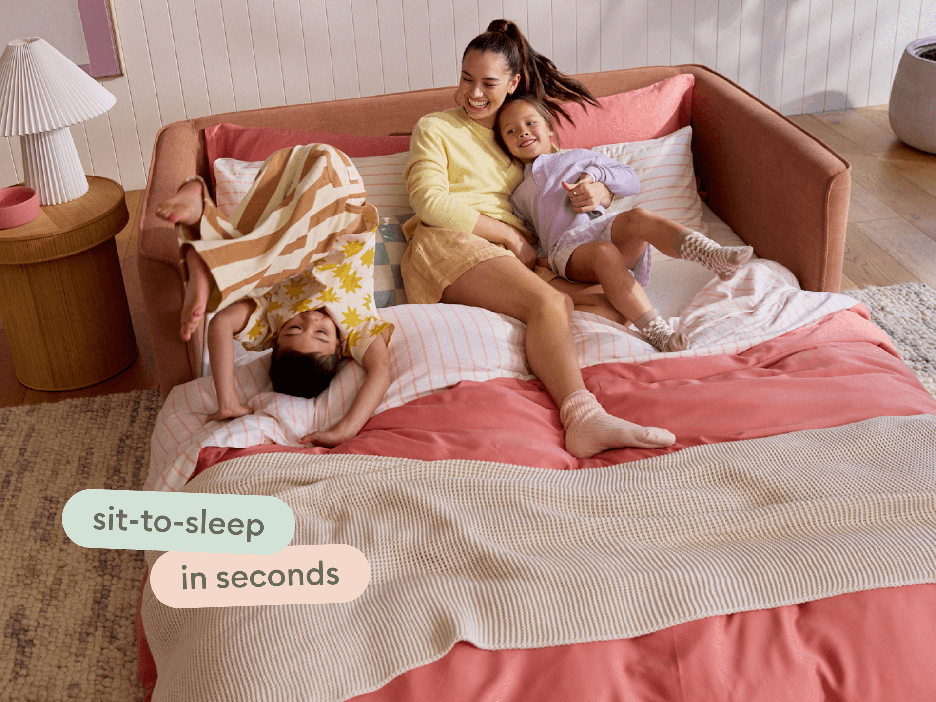 Koala Sofa Bed [4th Gen] - 2.5-Seater (Double) / Cinnamon Sky (Classic)