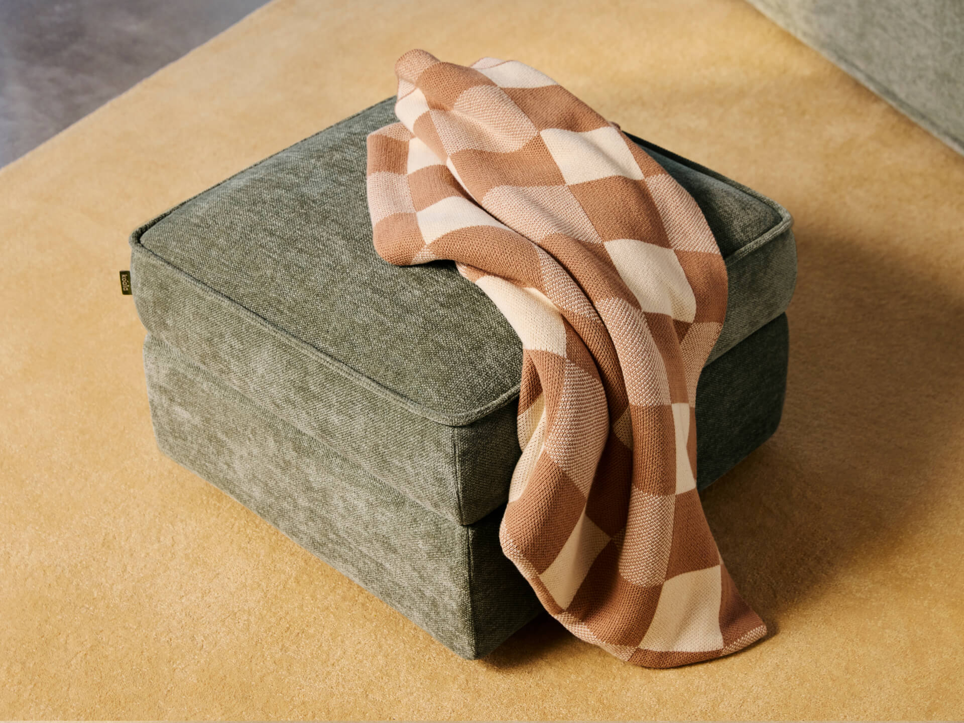 Koala Sofa Bed Ottoman - Forest Dawn (Luxe)