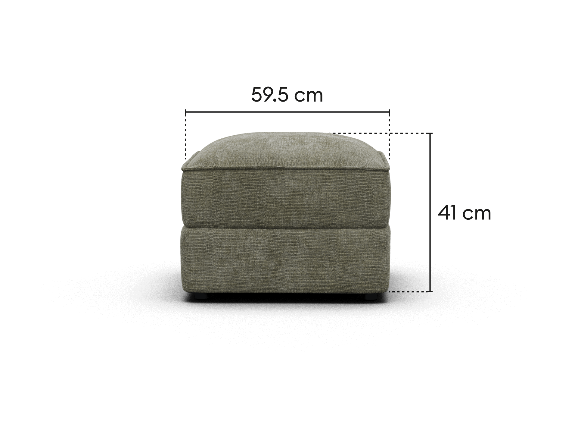 Koala Sofa Bed Ottoman - Forest Dawn (Luxe)