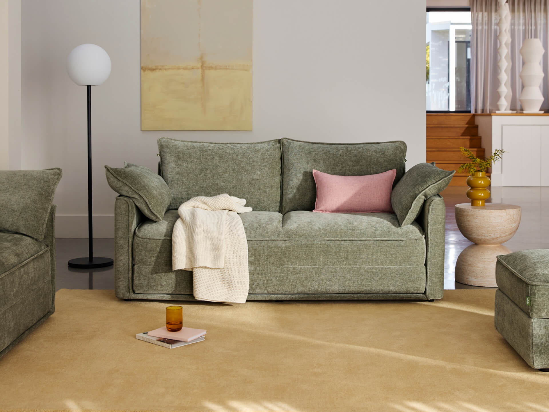Koala Sofa Bed [4th Gen] - 3-Seater (King) / Forest Dawn (Luxe)