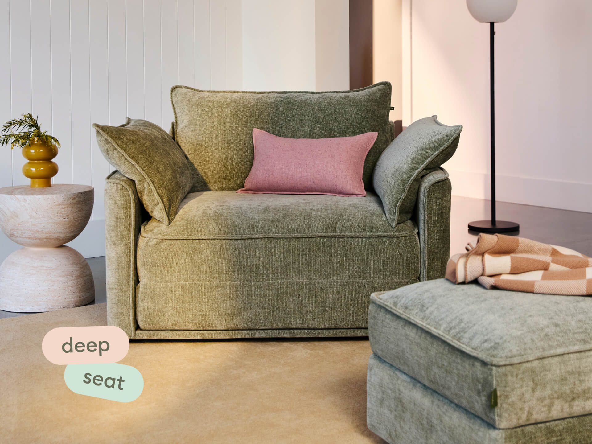 Koala Sofa Bed [4th Gen] - 1.5-Seater (Single) / Forest Dawn (Luxe)