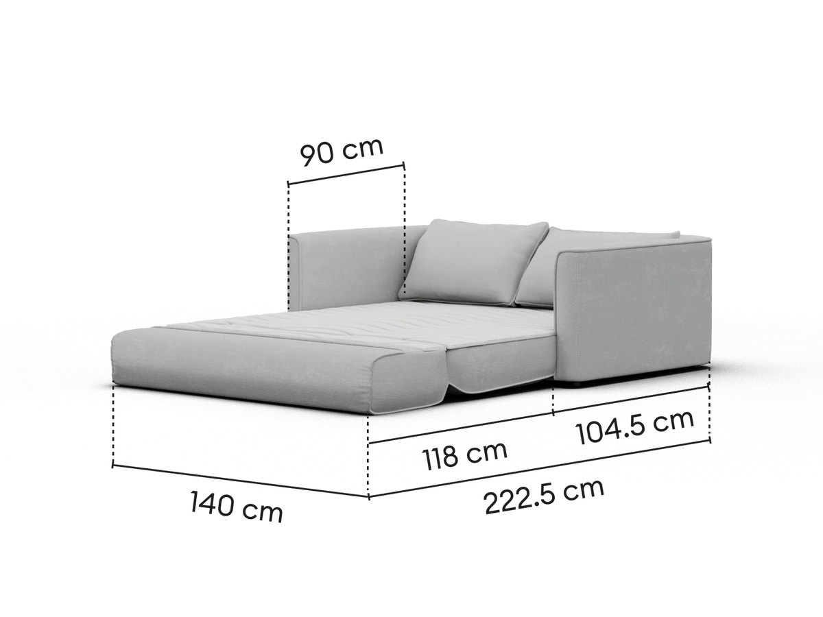 Koala Sofa Bed [4th Gen] - Morning Fog (Classic) / 2.5-Seater (Double)