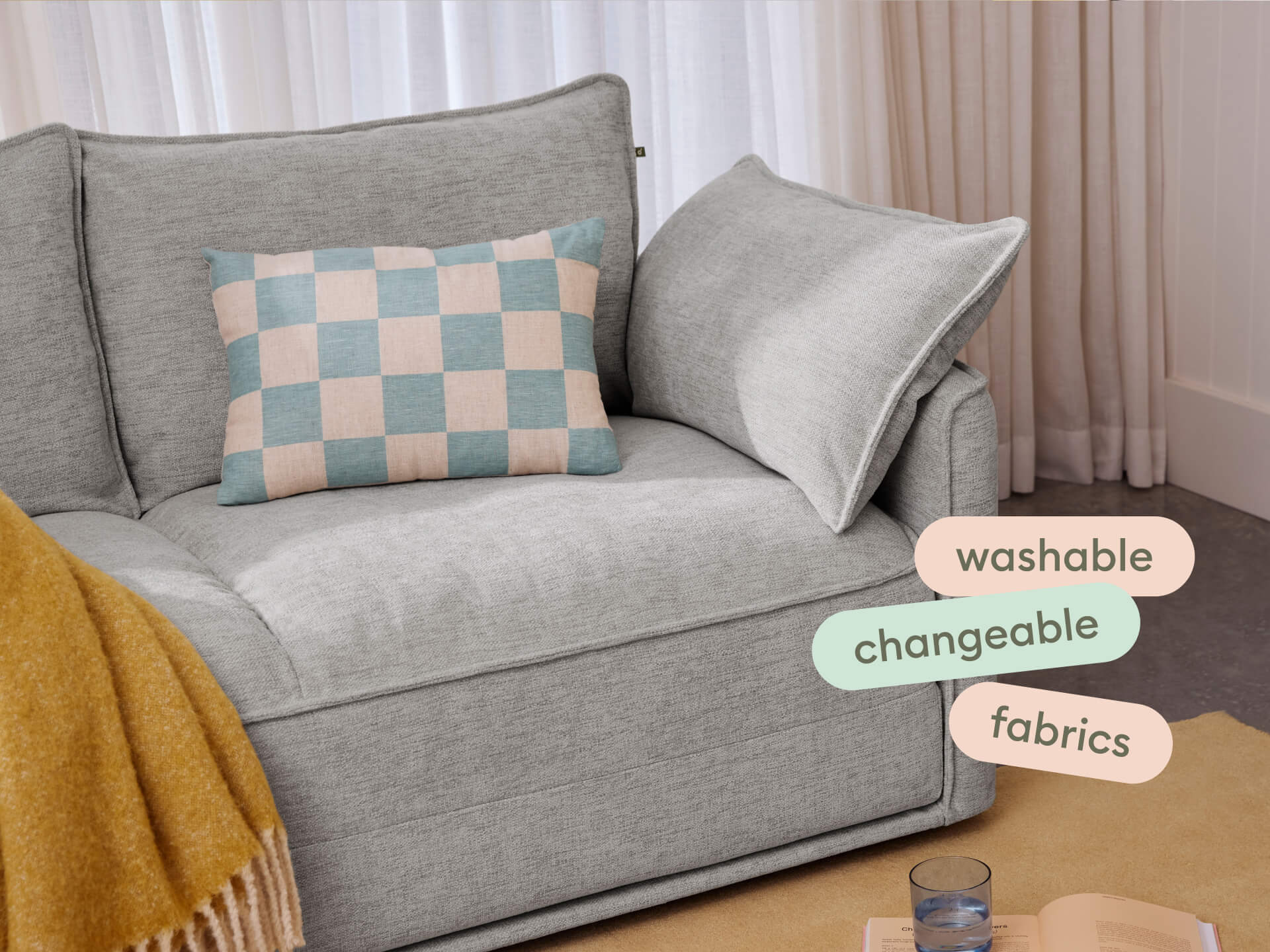 Koala Sofa Bed [4th Gen] - 3-Seater (King) / Moonlit Silver (Luxe)