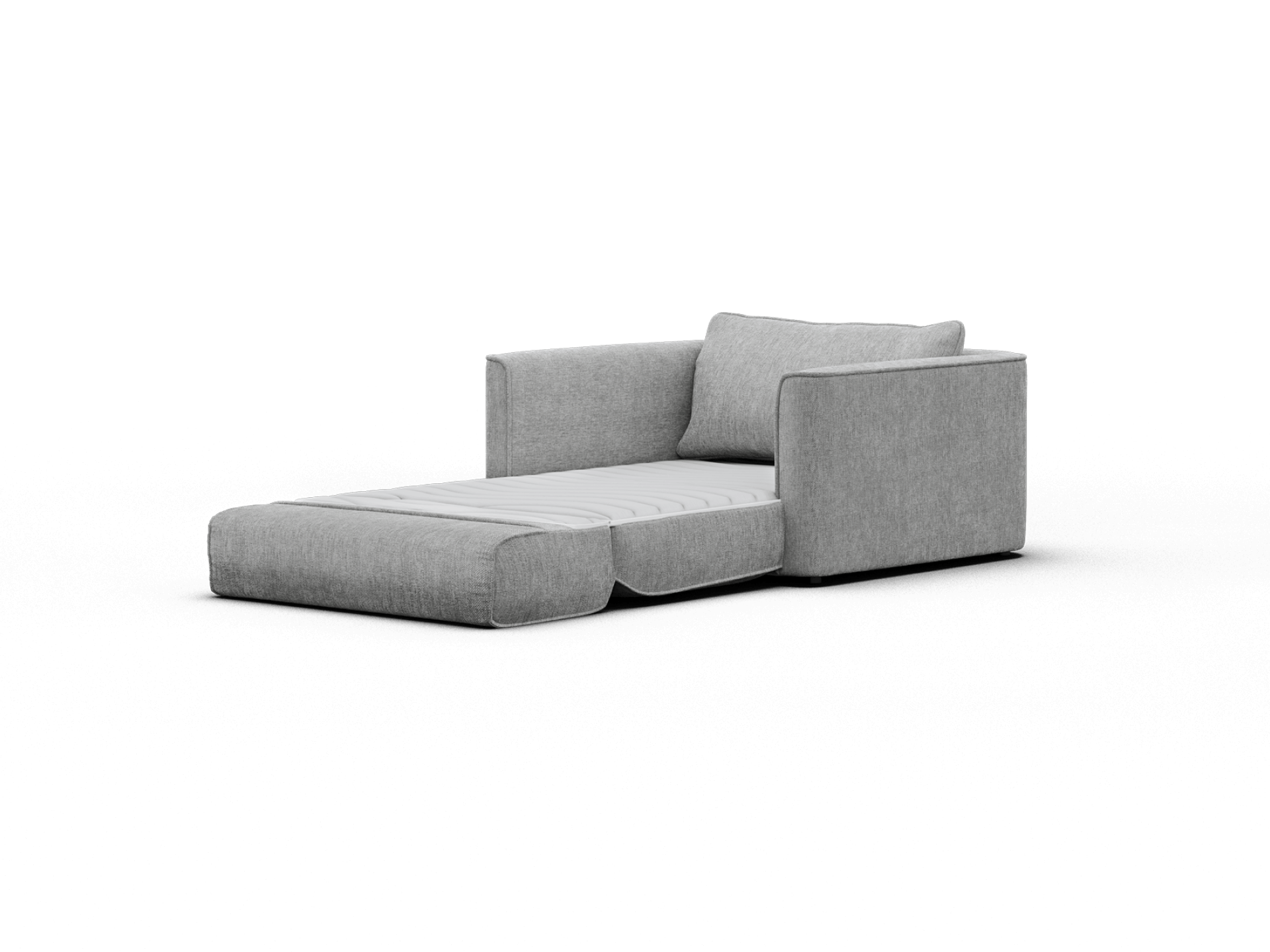 Koala Sofa Bed [4th Gen] - 1.5-Seater (Single) / Moonlit Silver (Luxe)