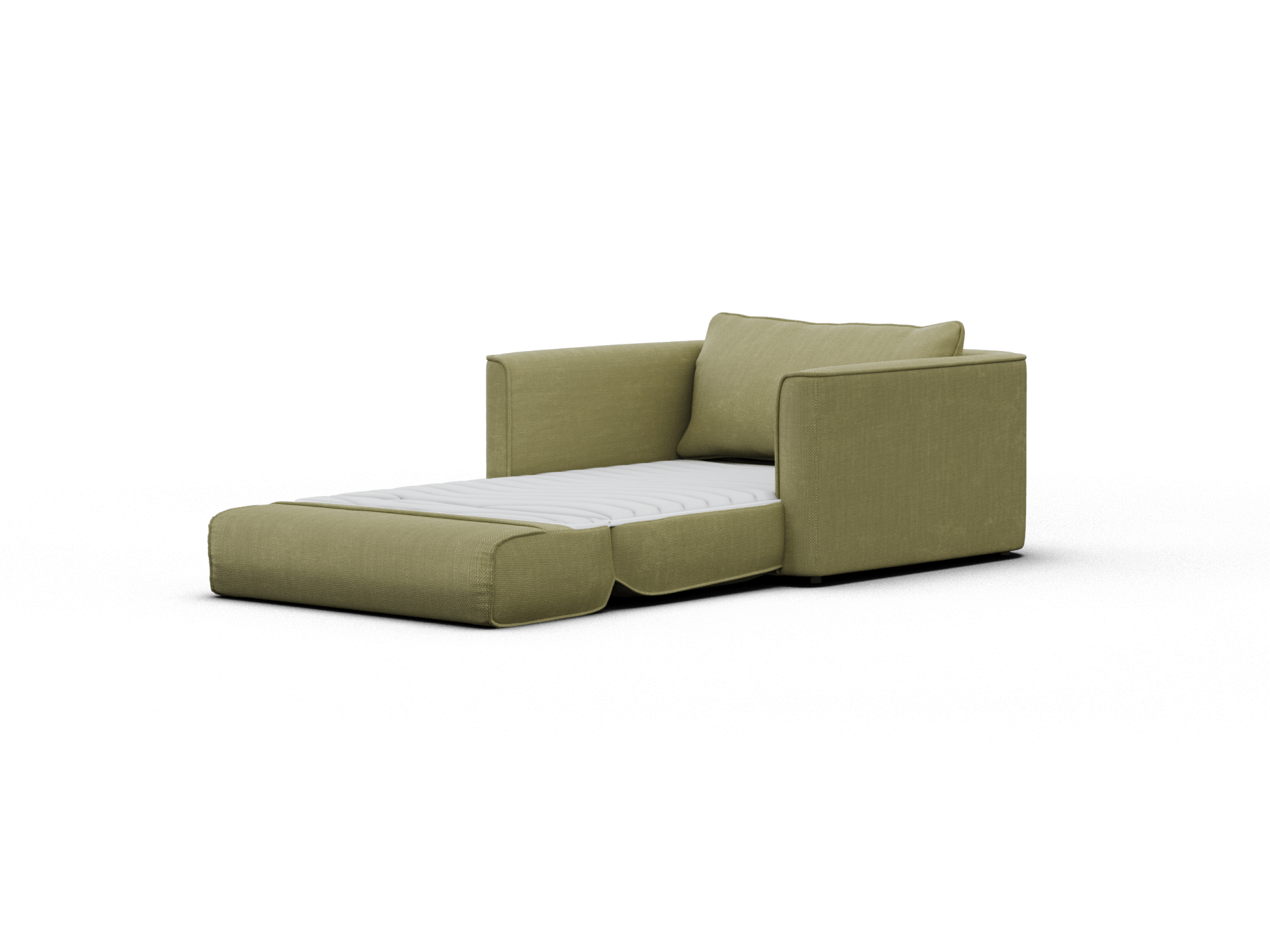 Koala Sofa Bed [4th Gen] - 1.5-Seater (Single) / Olive Butter (Classic)