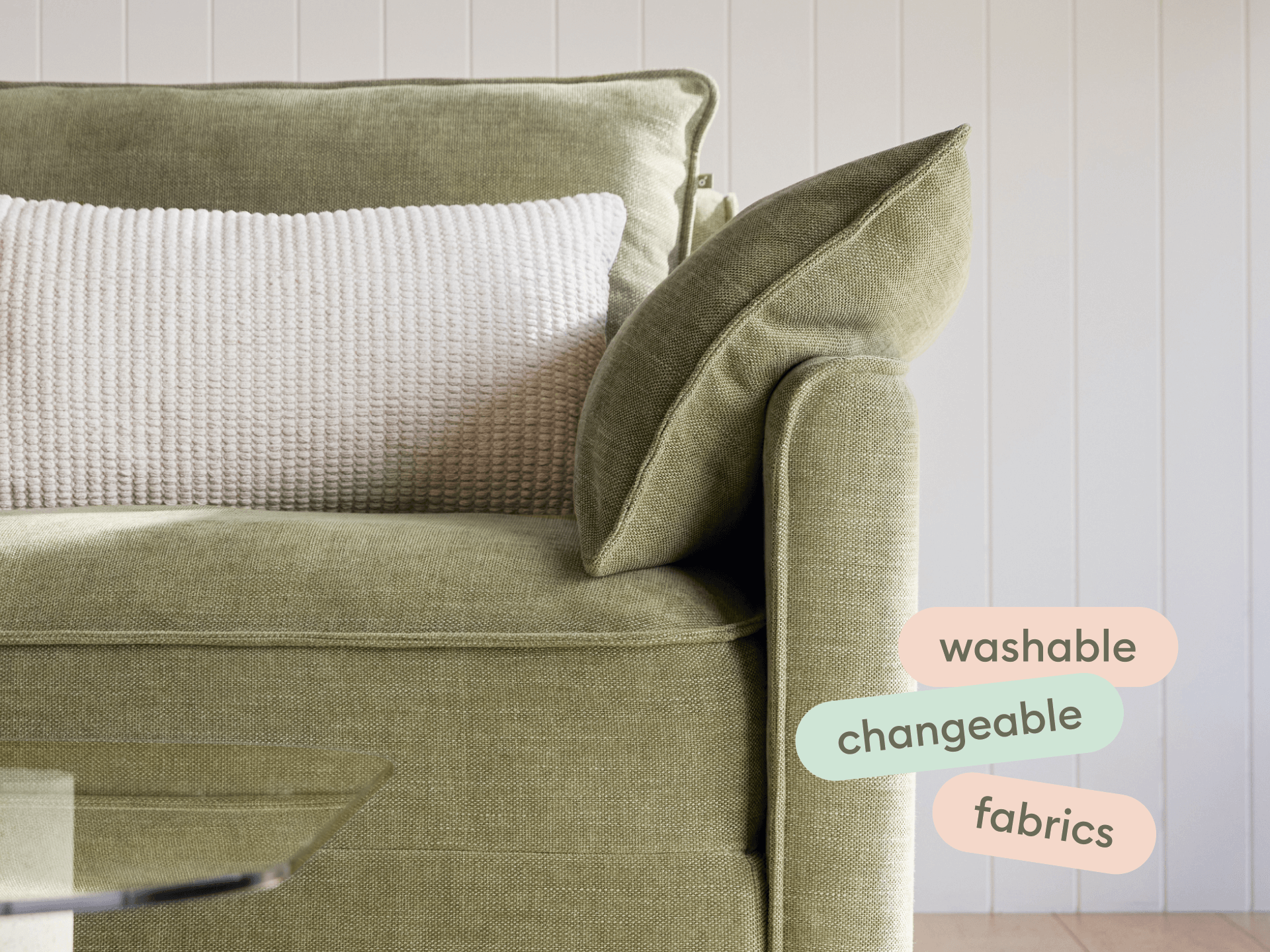 Koala Sofa Bed [4th Gen] - 1.5-Seater (Single) / Olive Butter (Classic)