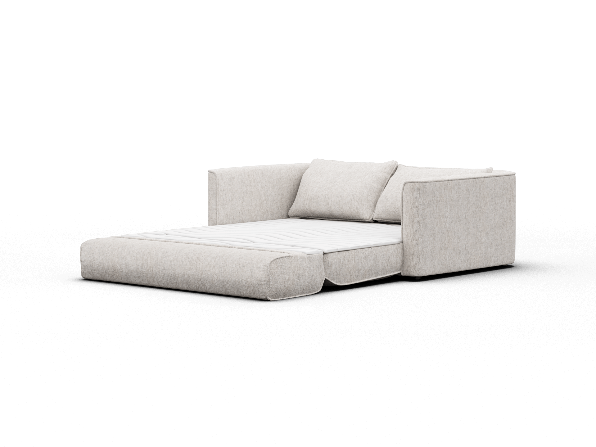 Koala Sofa Bed [4th Gen] - 2.5-Seater (Double) / Silver Sand (Luxe)