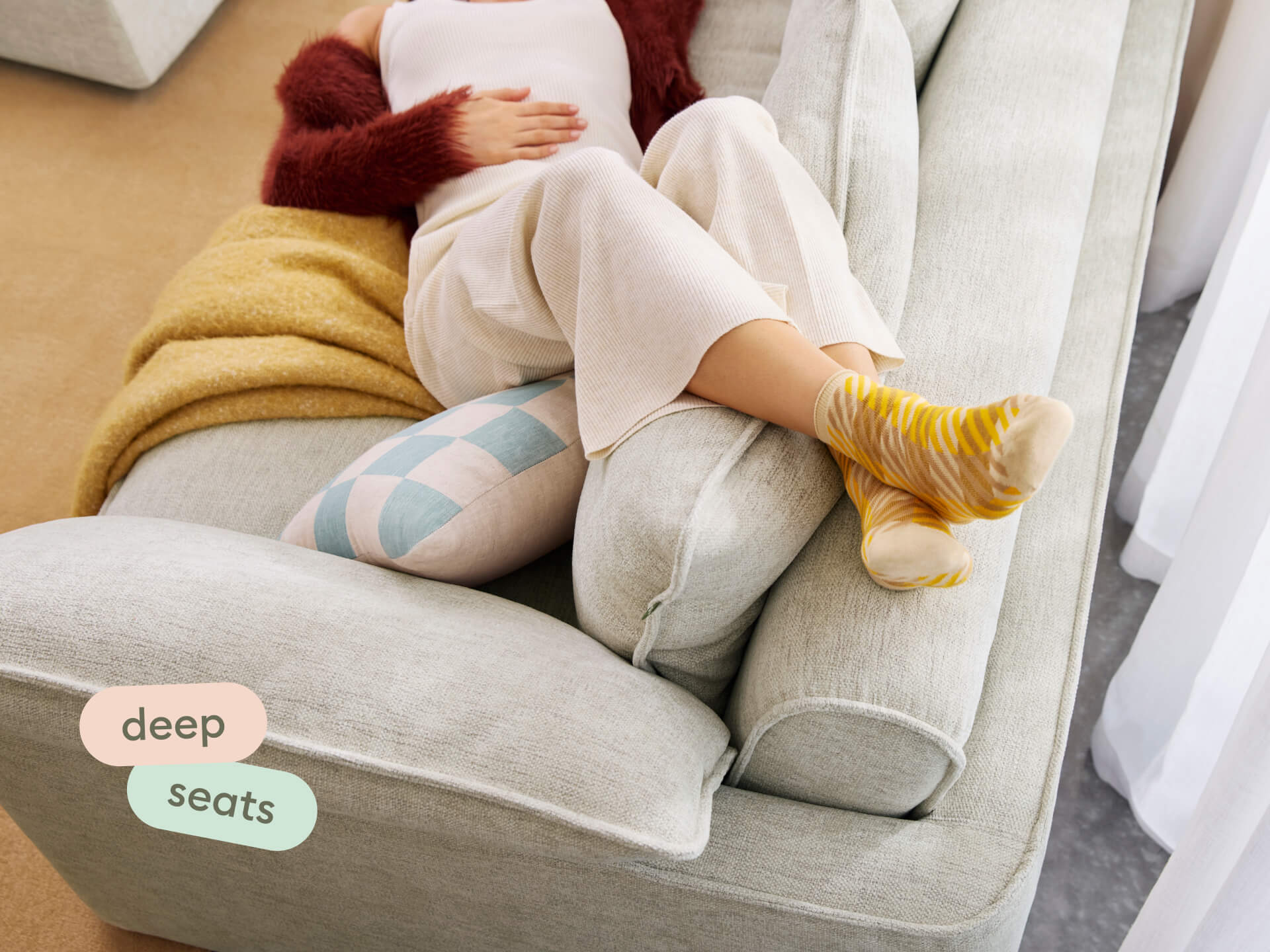 Koala Sofa Bed [4th Gen] - 2.5-Seater (Double) / Silver Sand (Luxe)