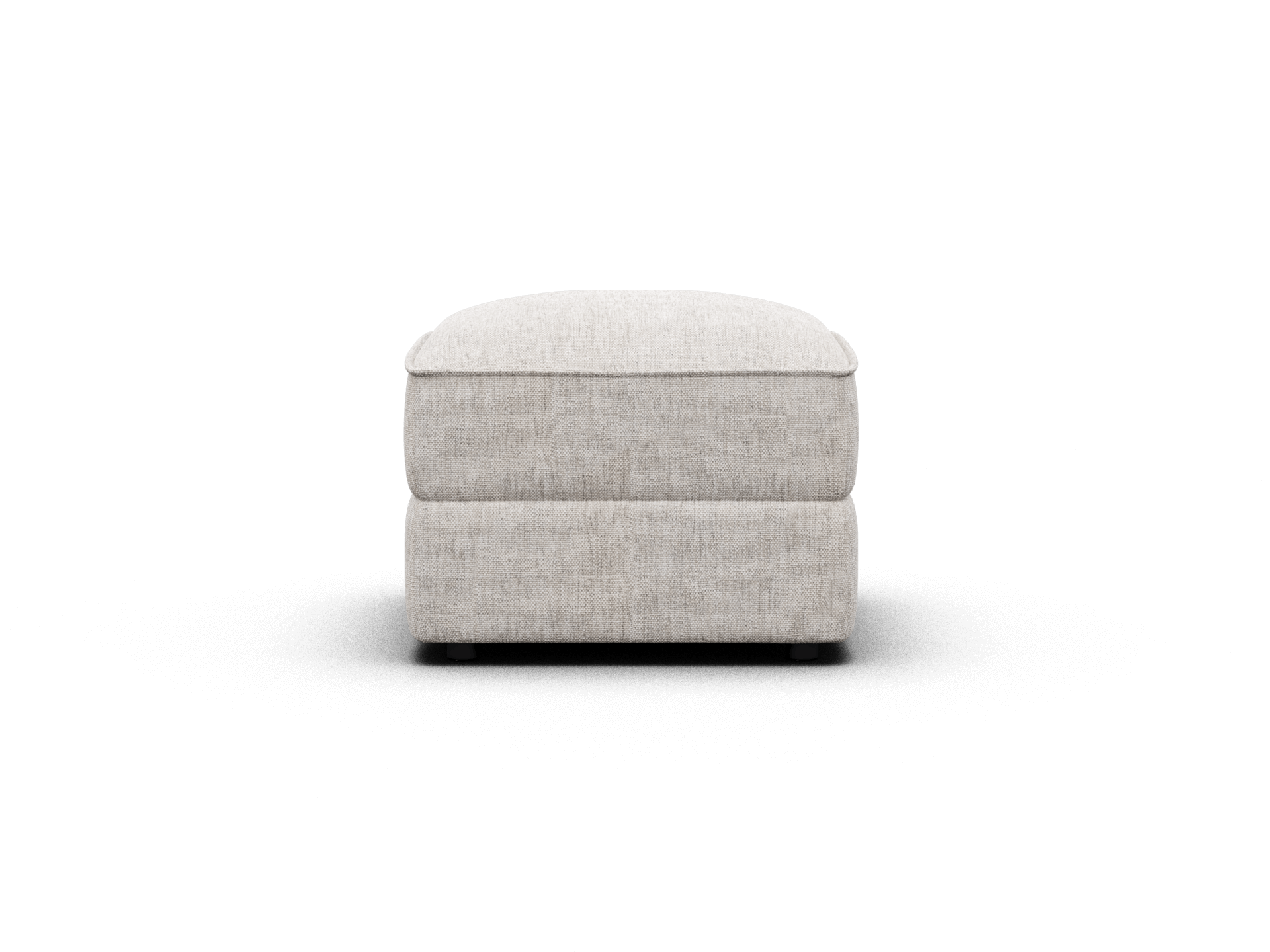 Koala Sofa Bed Ottoman - Silver Sand (Luxe)