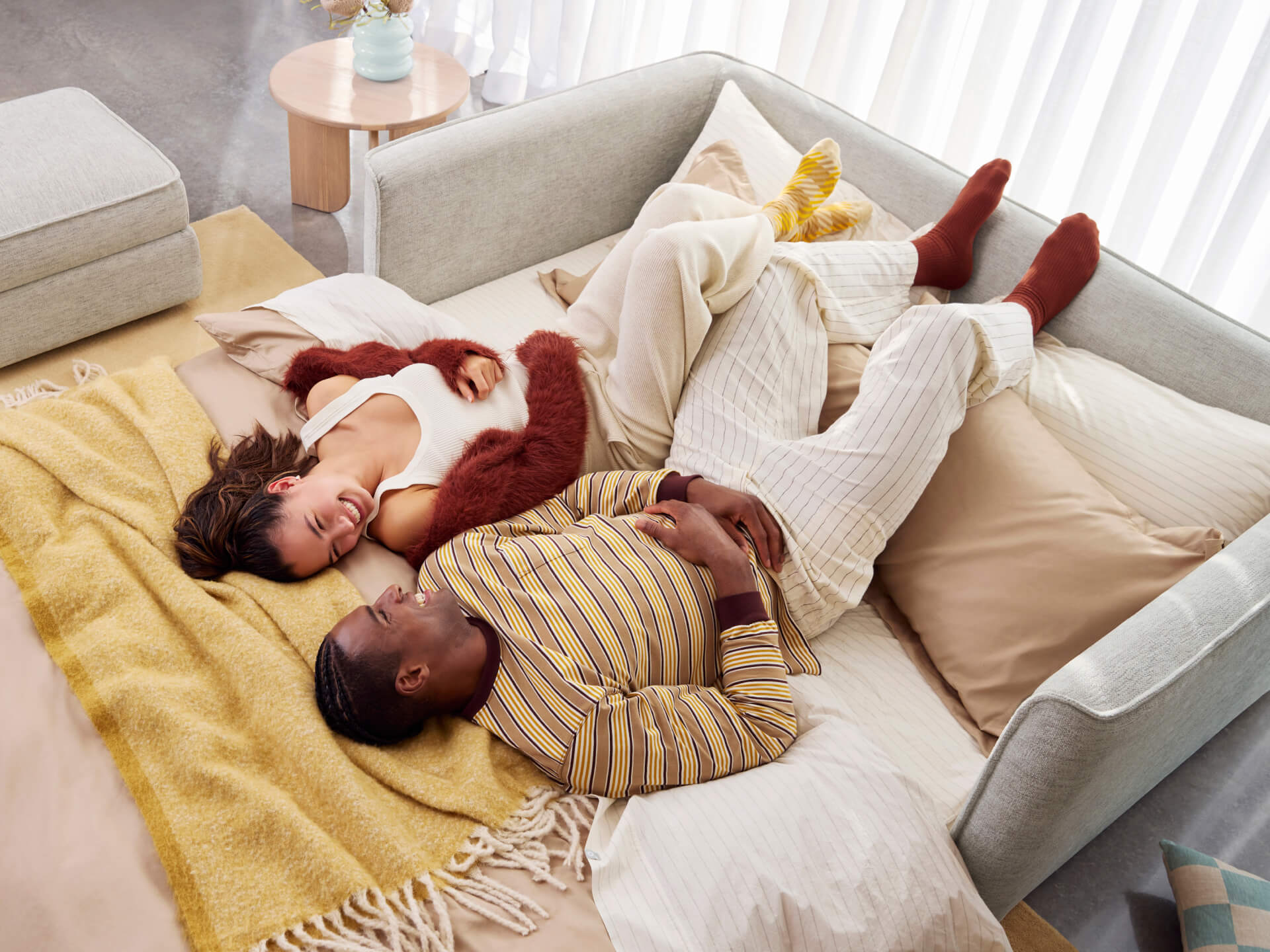 Koala Sofa Bed [4th Gen] - 3-Seater (King) / Silver Sand (Luxe)