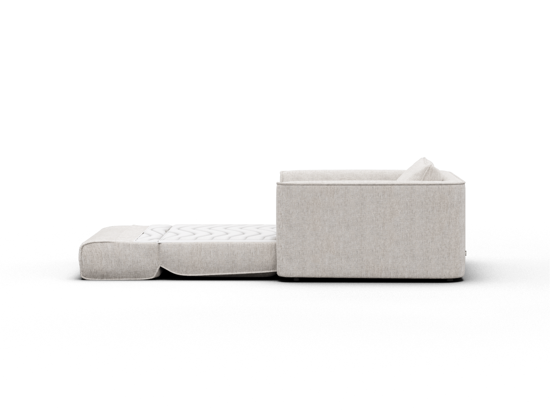 Koala Sofa Bed [4th Gen] - 1.5-Seater (Single) / Silver Sand (Luxe)
