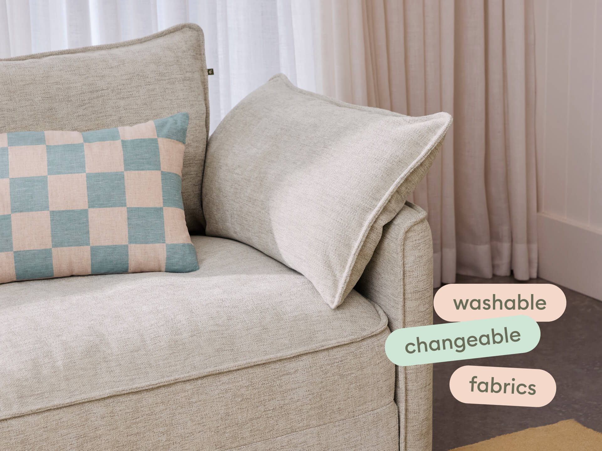 Koala Sofa Bed [4th Gen] - 1.5-Seater (Single) / Silver Sand (Luxe)