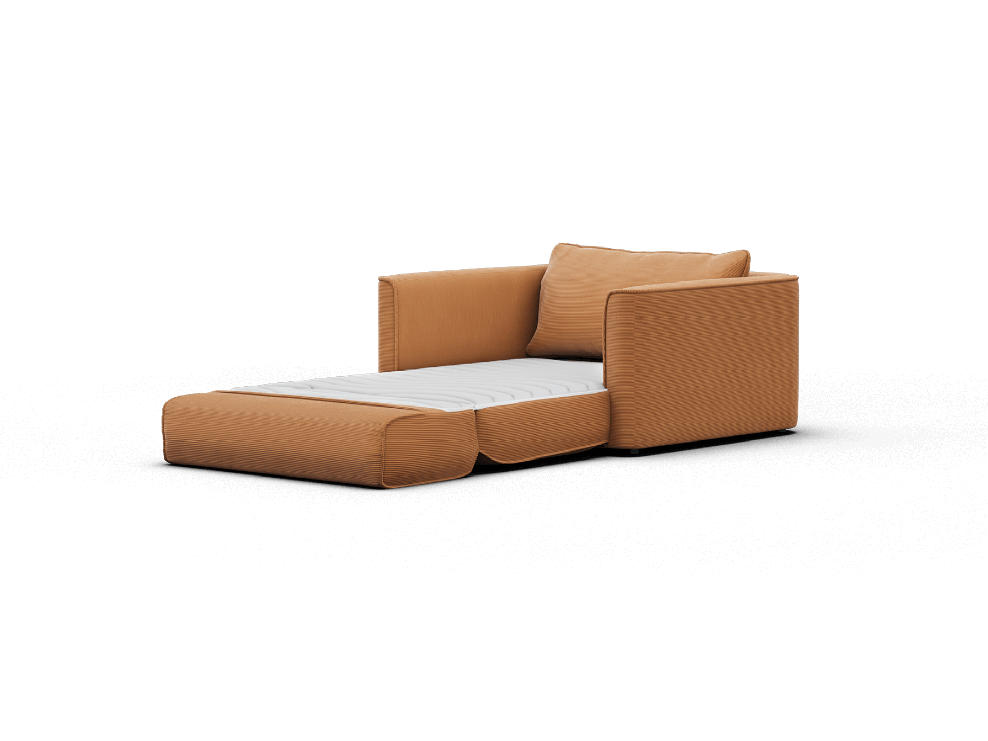 Koala Sofa Bed [4th Gen] - 1.5-Seater (Single) / Sandstone (Cord)