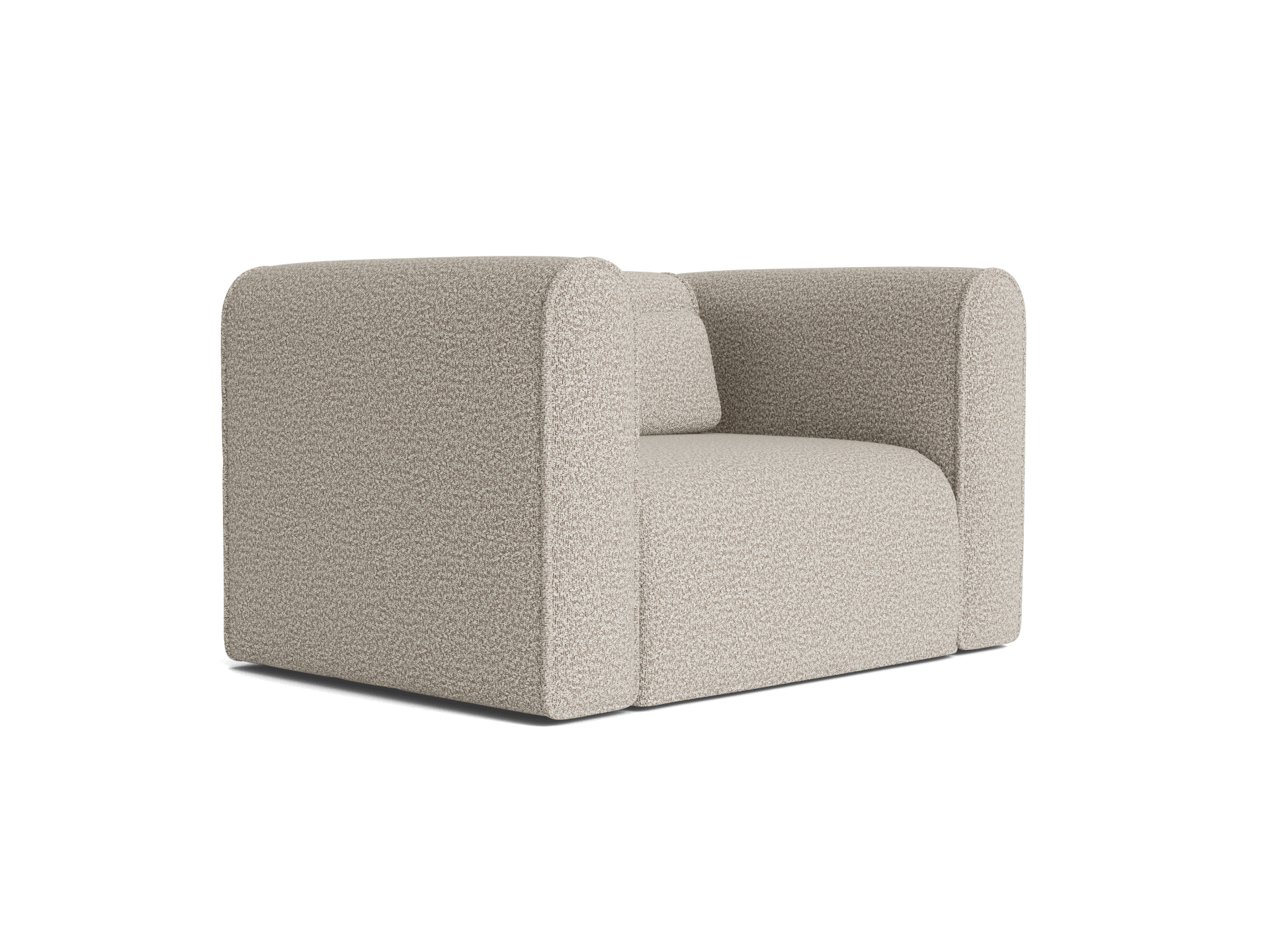 Bangalow Modular Sofa - Armchair / 1.5-Seater / Limestone (Luxe)