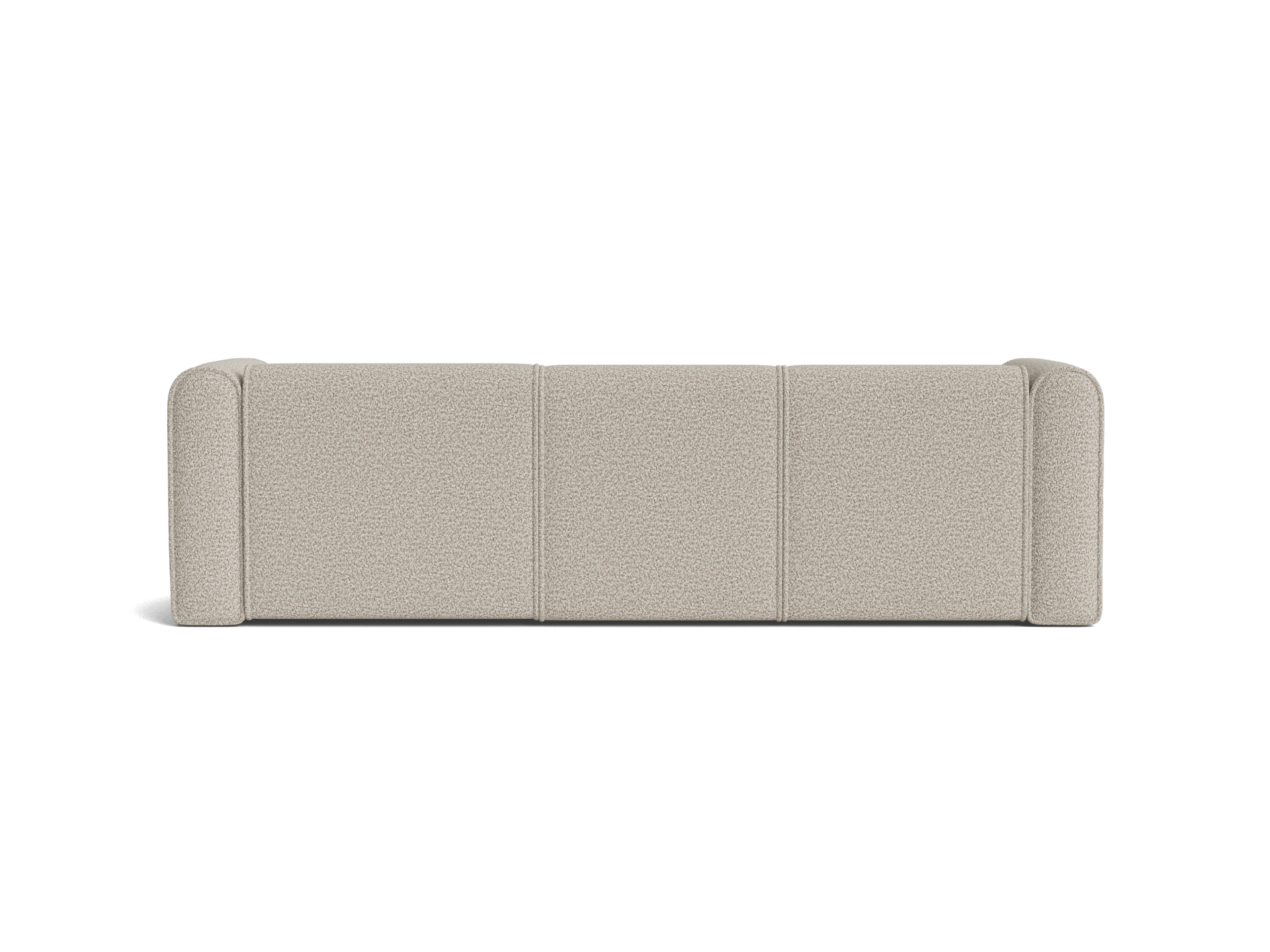 Bangalow Modular Sofa - Chaise / 3.5-Seater / Limestone (Luxe)