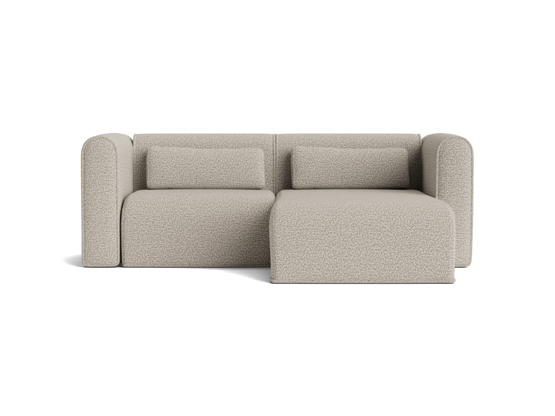 Bangalow Modular Sofa - Chaise / 3-Seater / Limestone (Luxe)