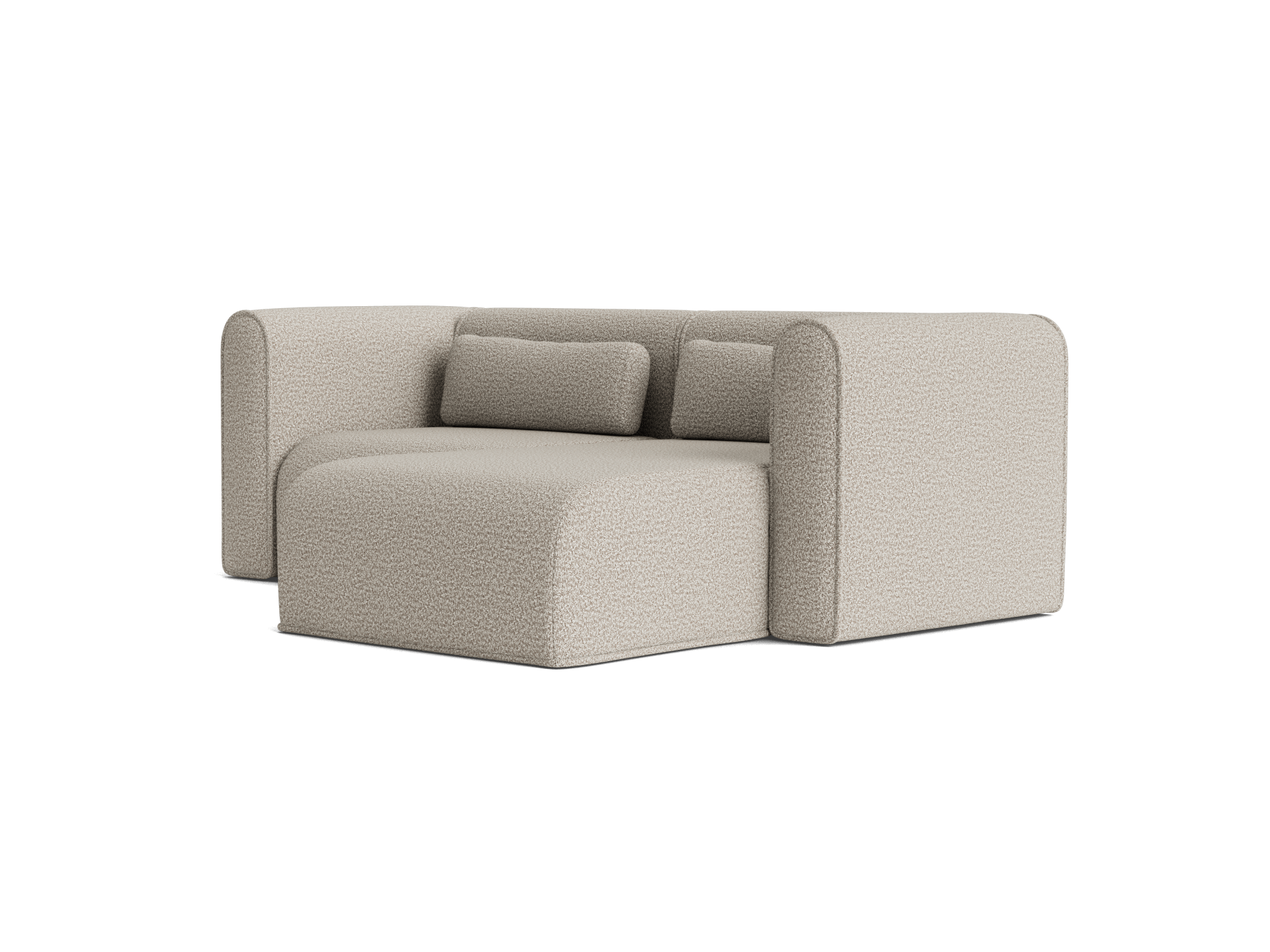 Bangalow Modular Sofa - Chaise / 3-Seater / Limestone (Luxe)