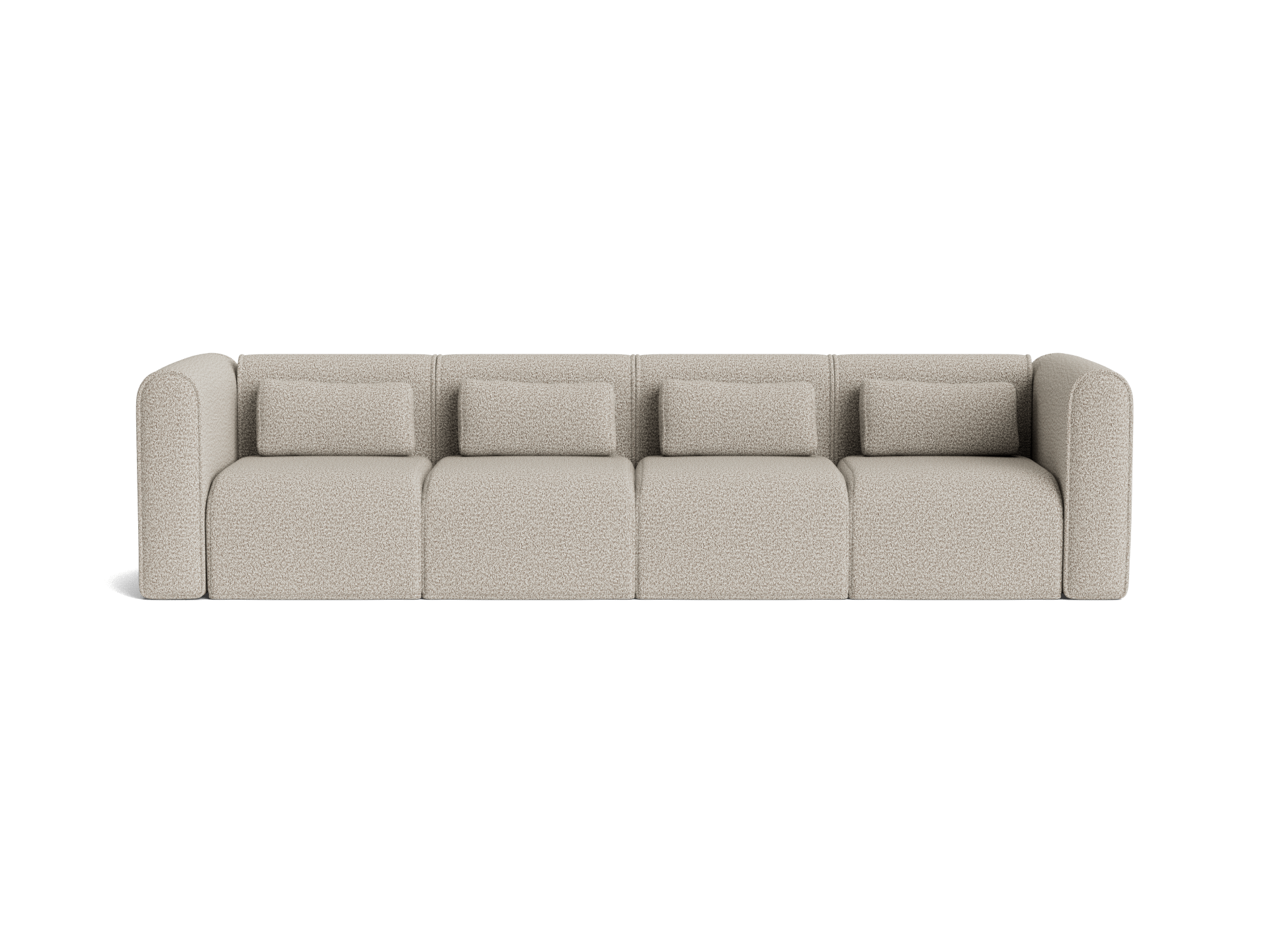 Bangalow Modular Sofa - Sofa / 4.5-Seater / Limestone (Luxe)