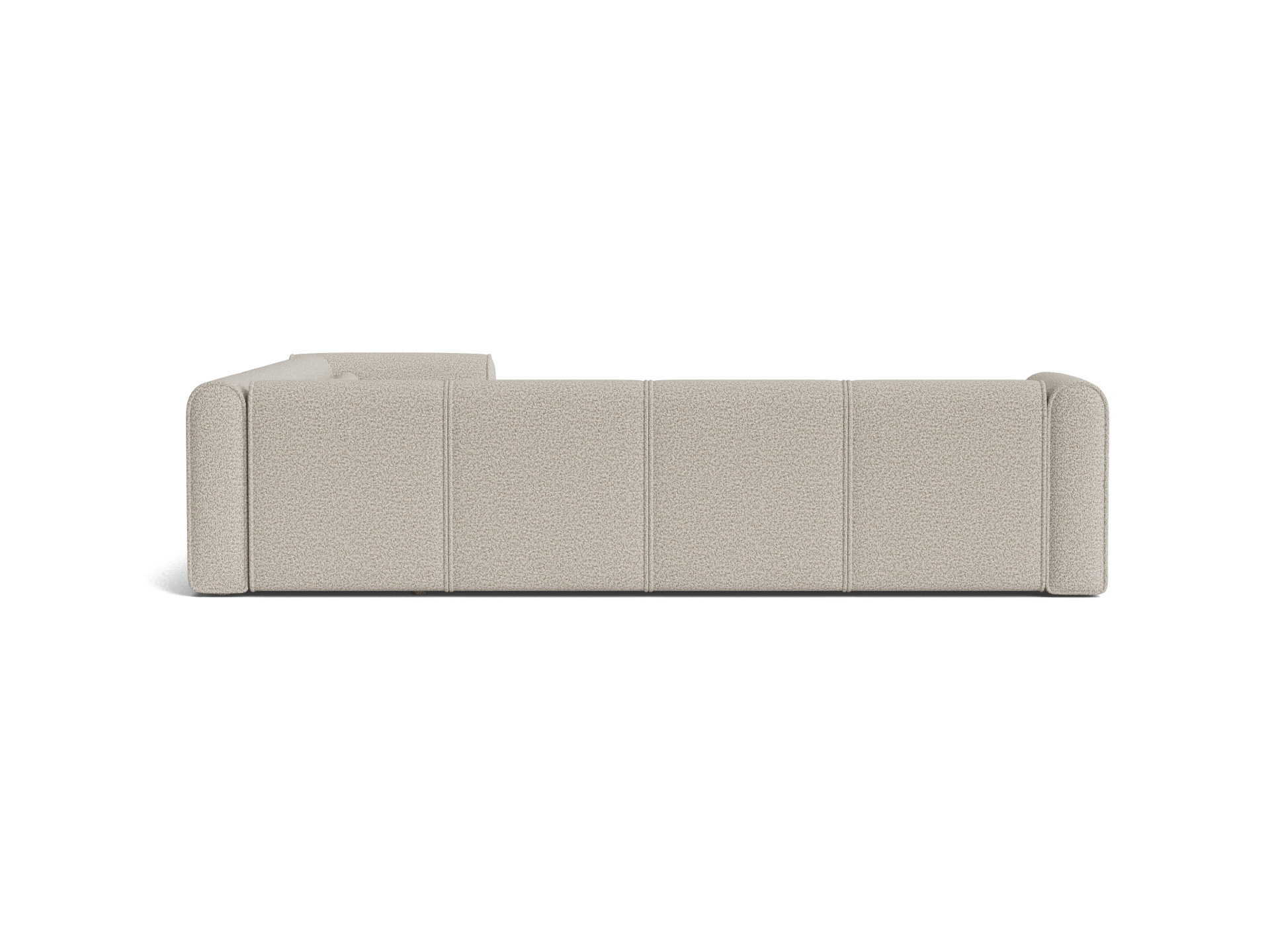 Bangalow Modular Sofa - Corner / 8-Seater / Limestone (Luxe)