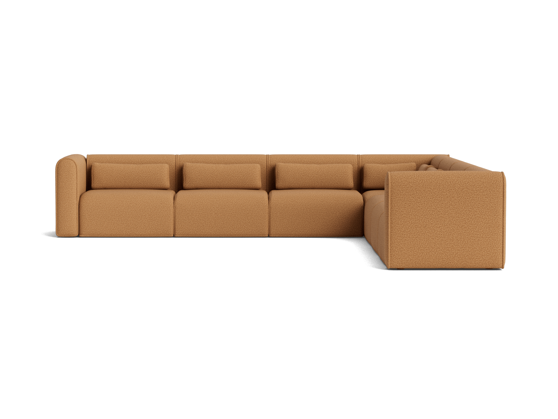 Bangalow Modular Sofa - Corner / 10-Seater / Sand Dune (Luxe)