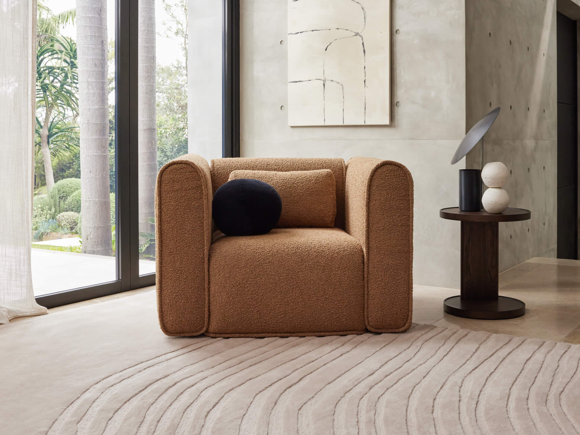 Bangalow Modular Sofa - Armchair / 1-Seater / Sand Dune (Luxe)