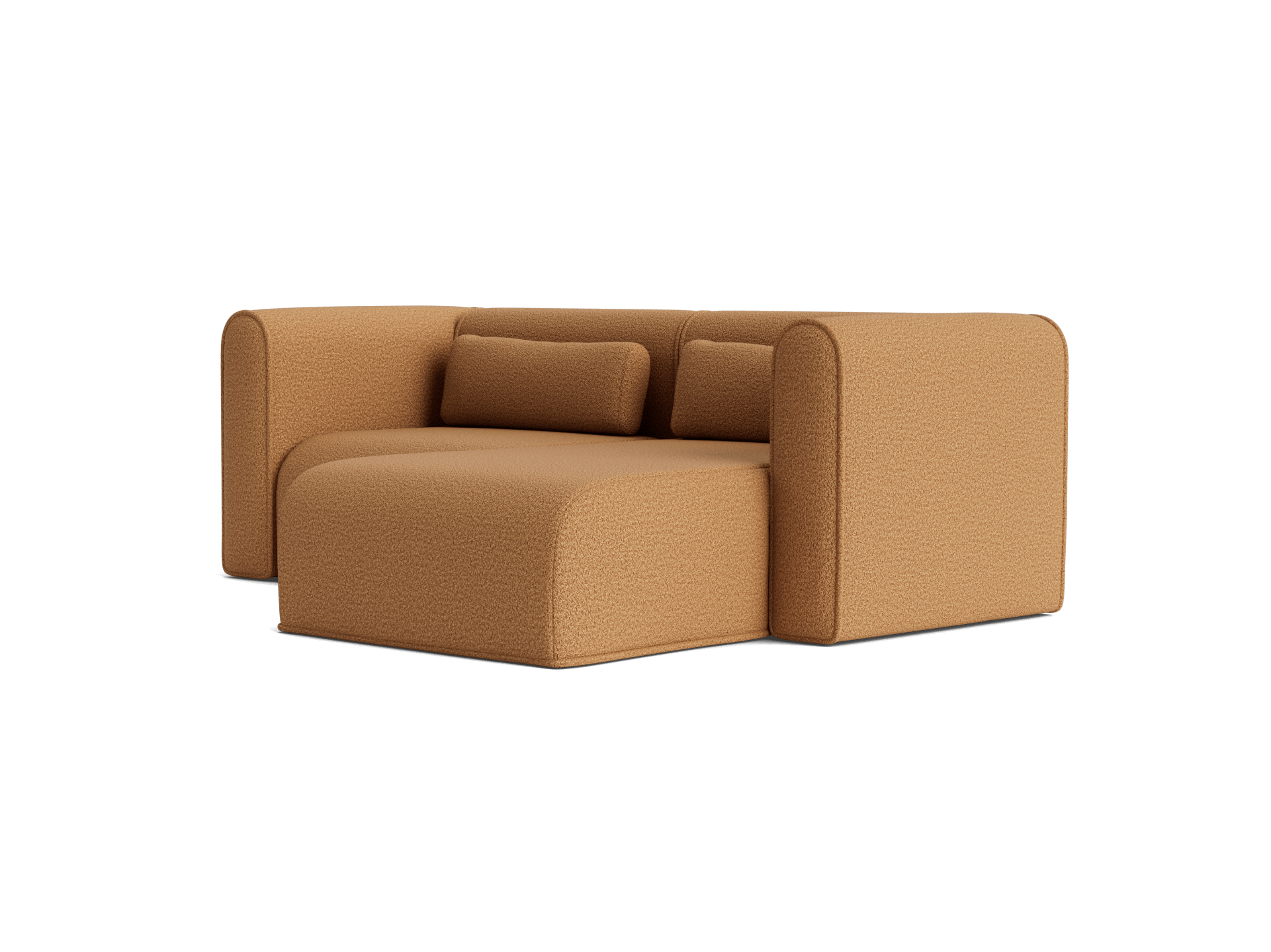 Bangalow Modular Sofa - Chaise / 3-Seater / Sand Dune (Luxe)