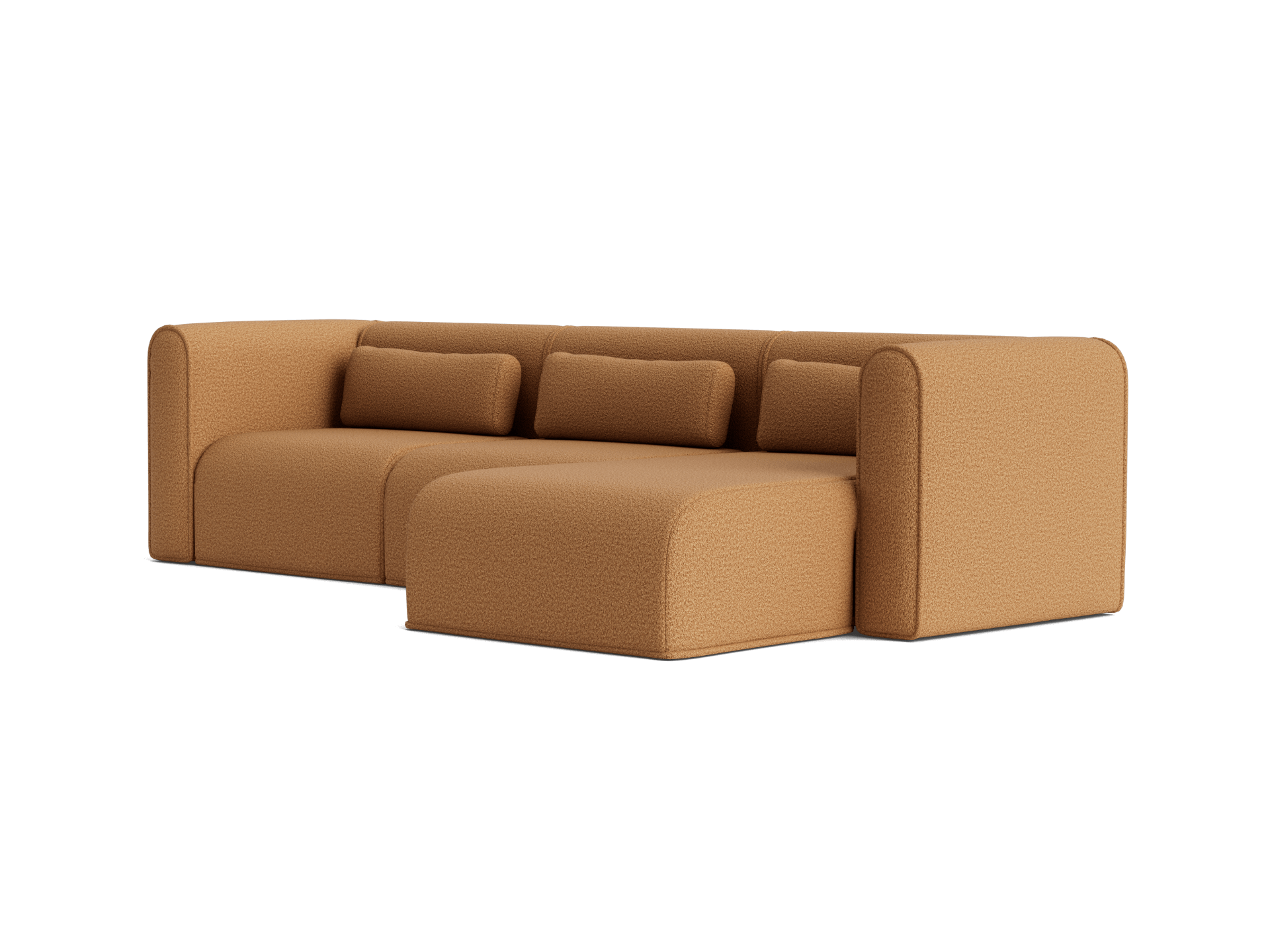 Bangalow Modular Sofa - Chaise / 4.5-Seater / Sand Dune (Luxe)