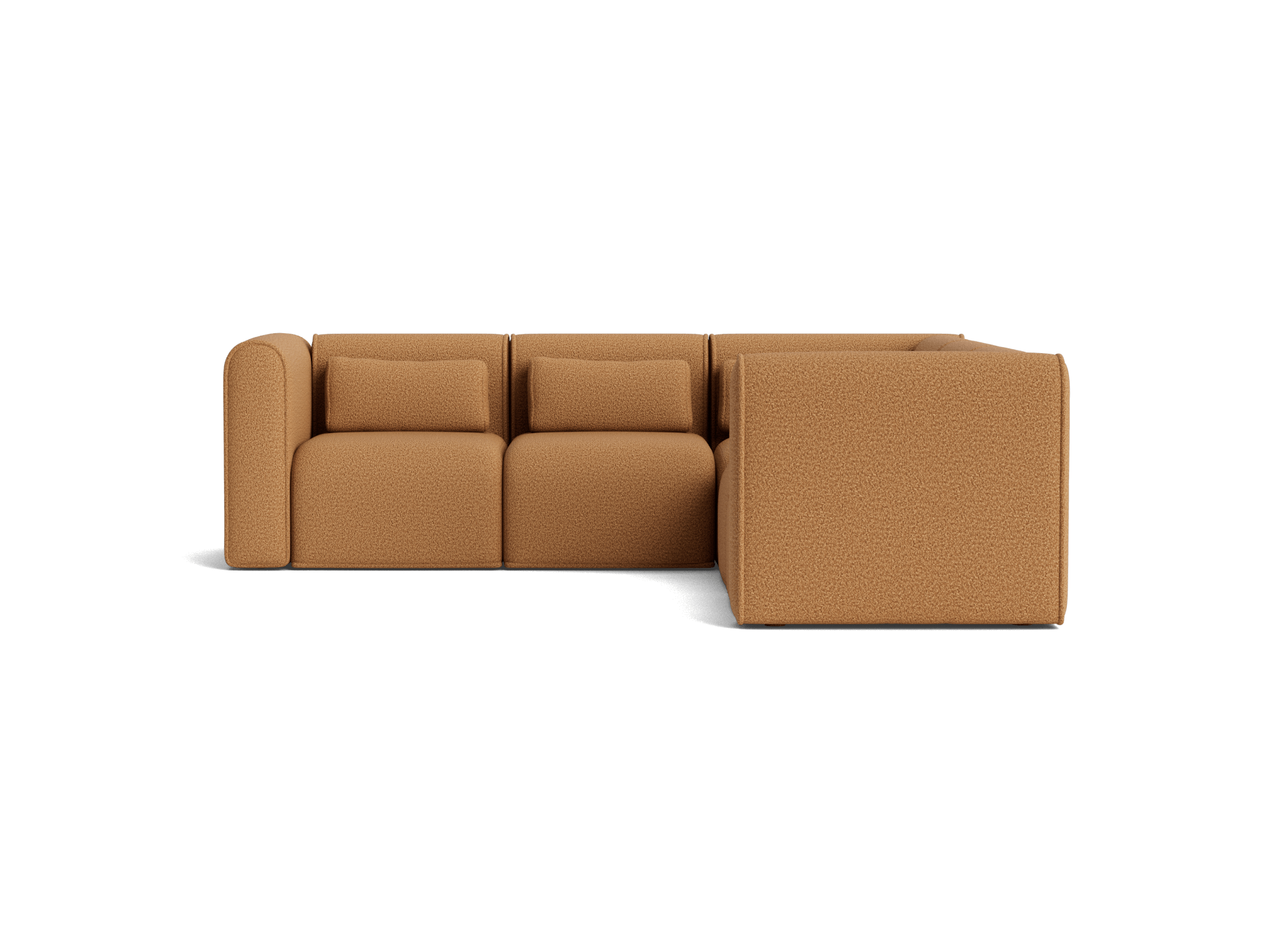 Bangalow Modular Sofa - Corner / 5-Seater / Sand Dune (Luxe)